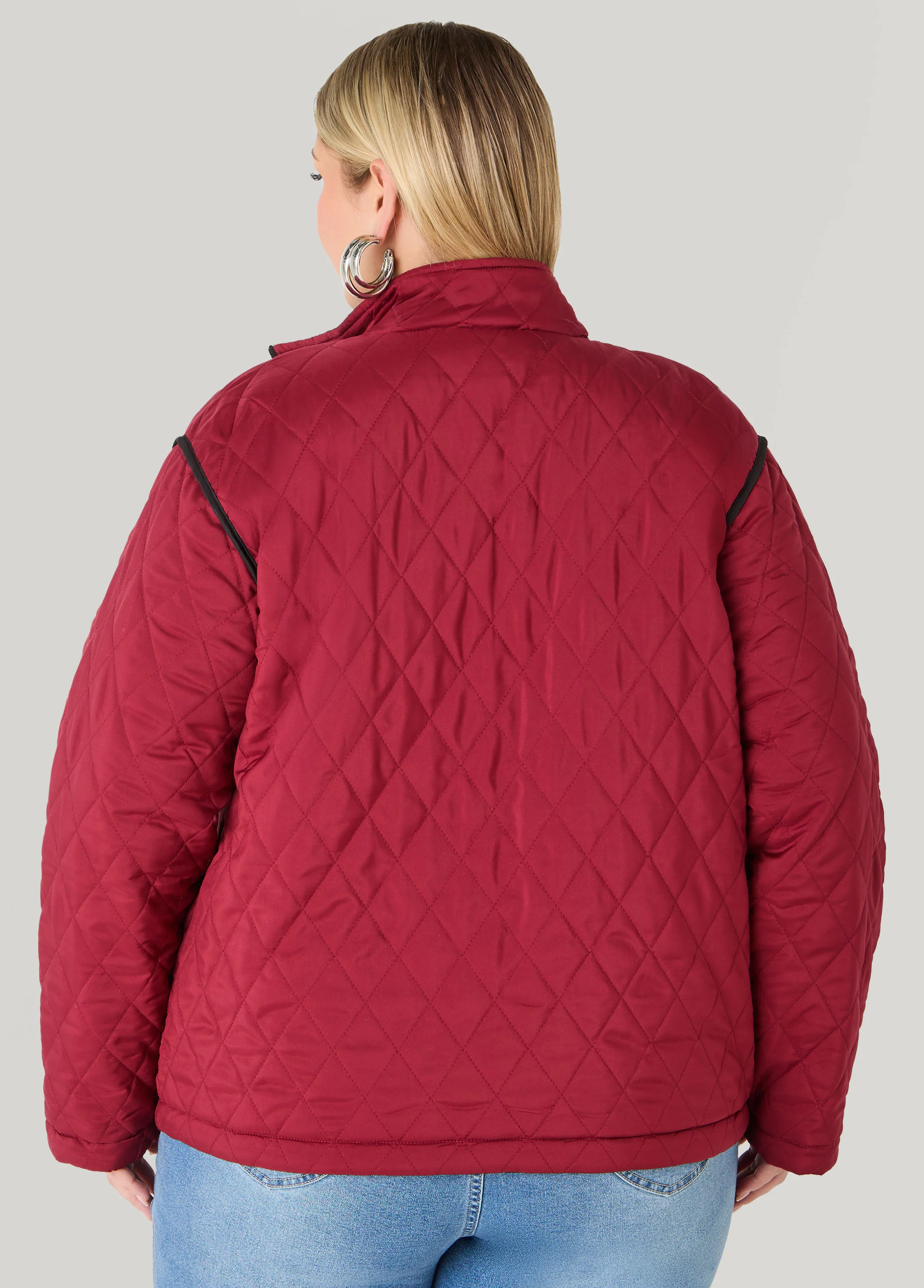 Reversible Quilted Barn Jacket - Image 15