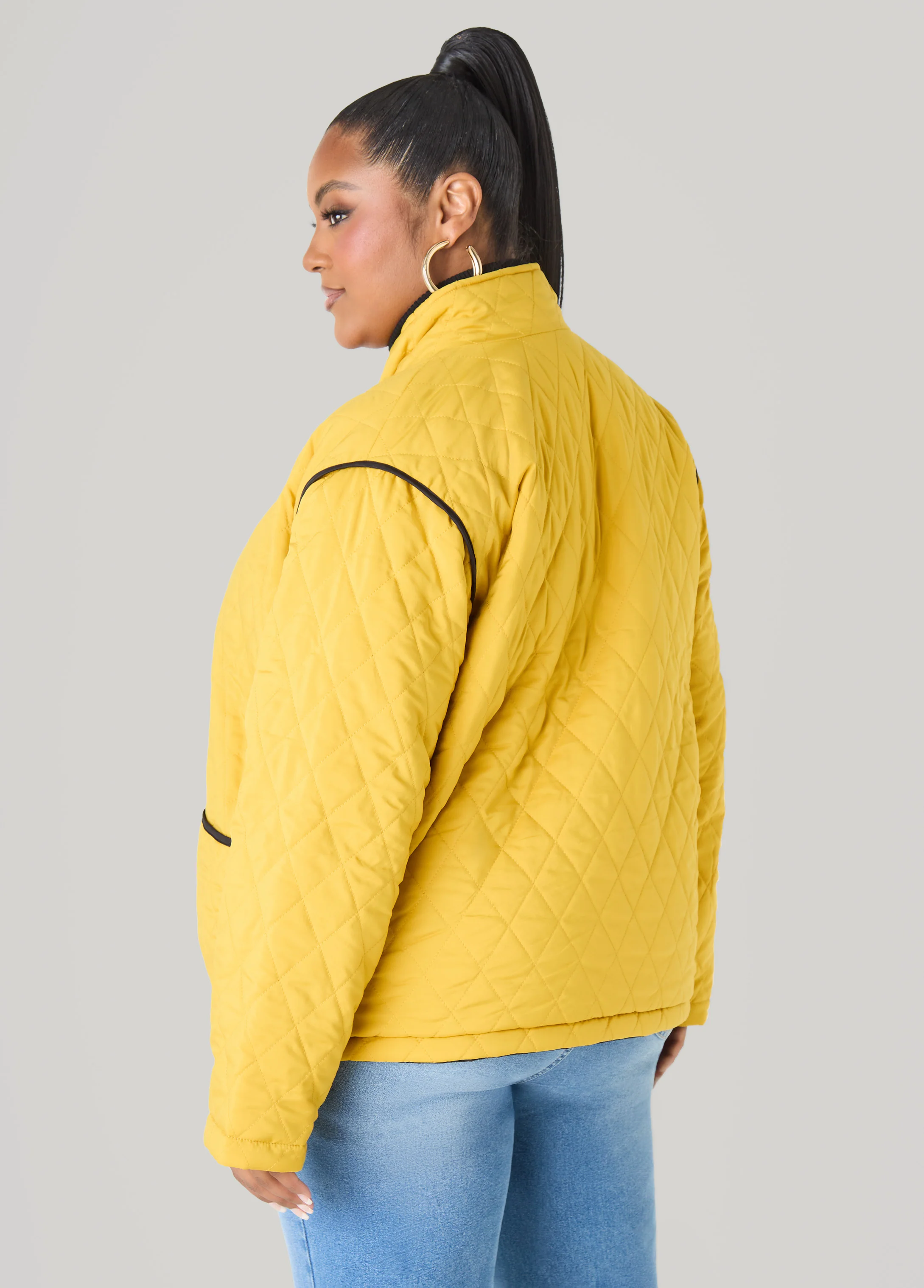 Reversible Quilted Barn Jacket - Image 21