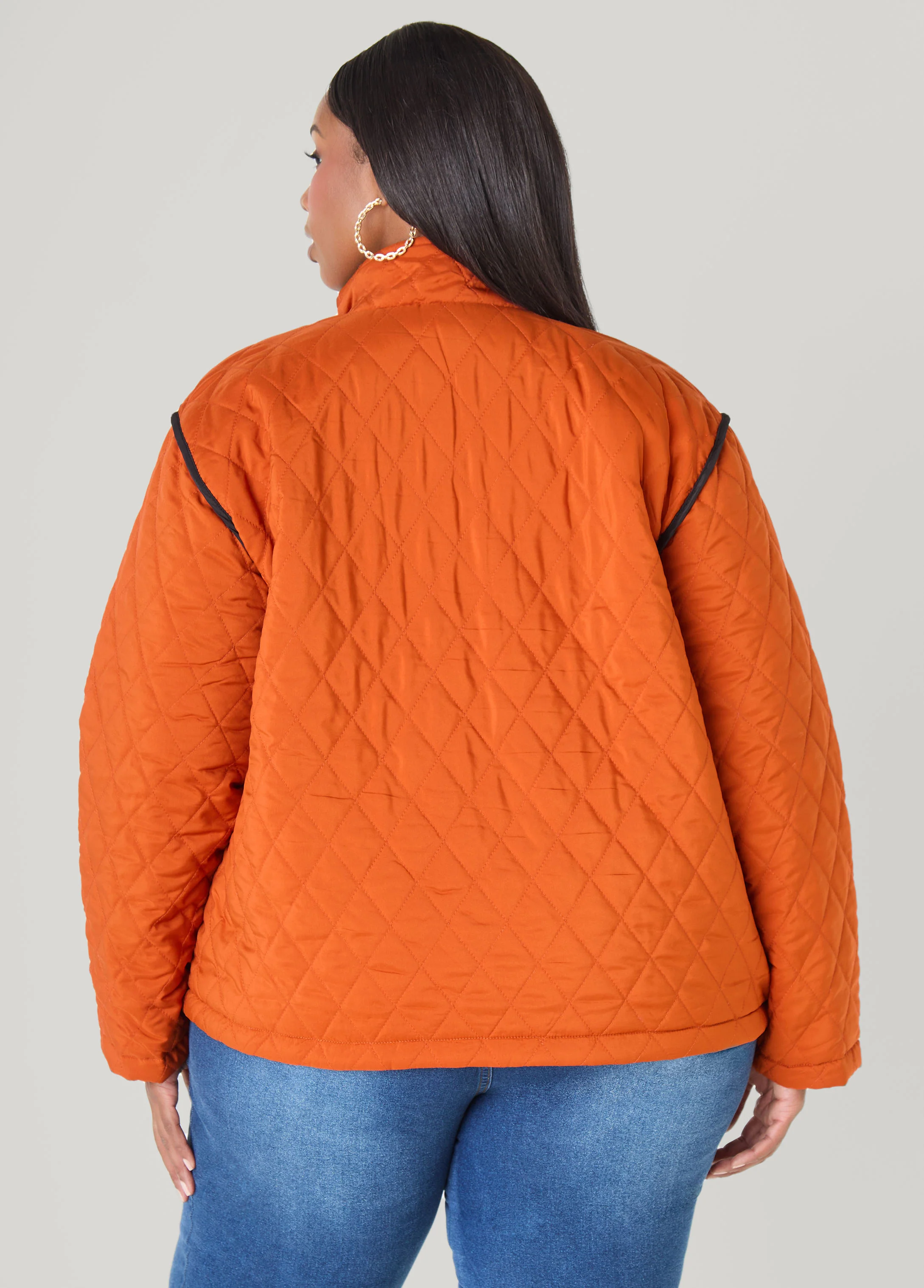 Reversible Quilted Barn Jacket - Image 3