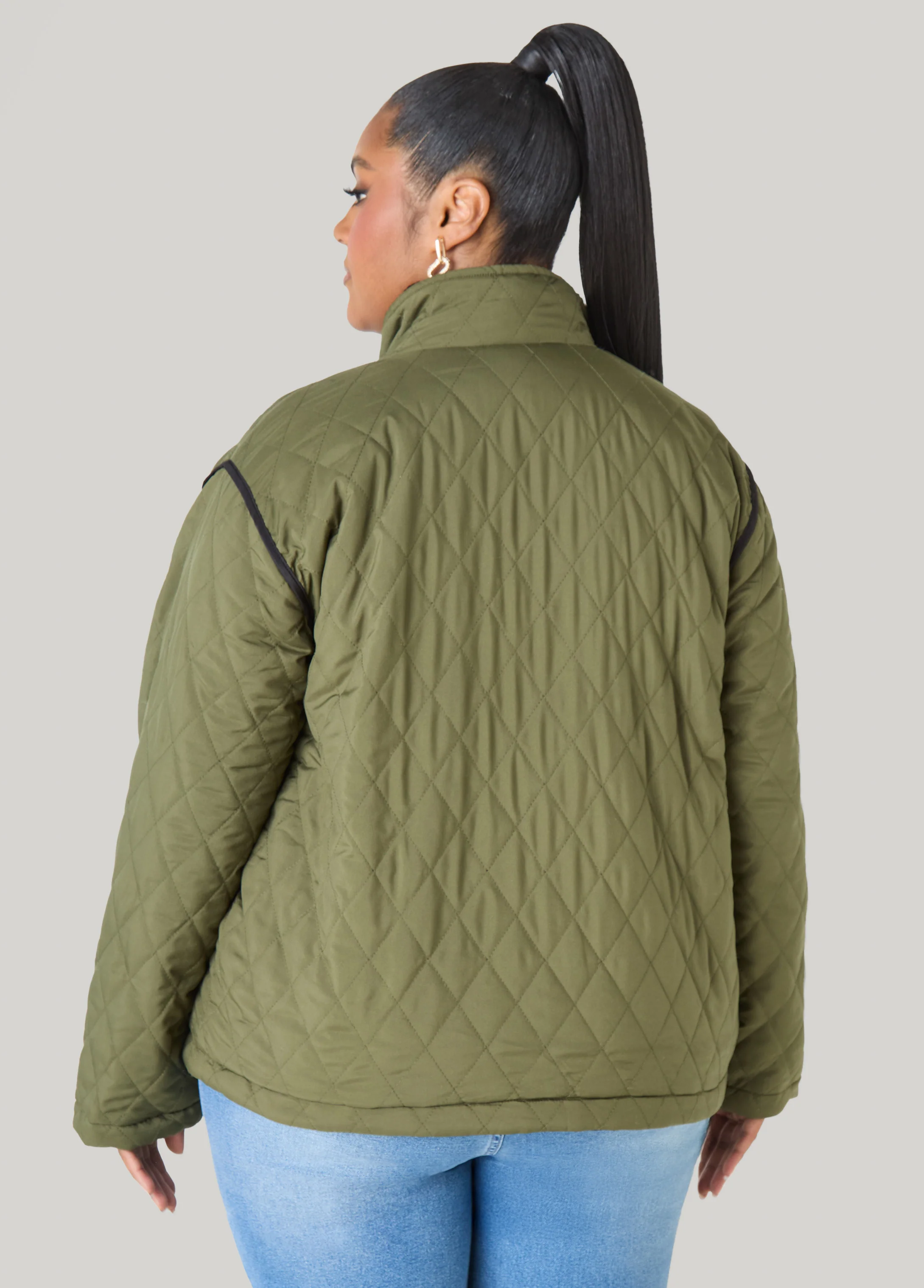 Reversible Quilted Barn Jacket - Image 8