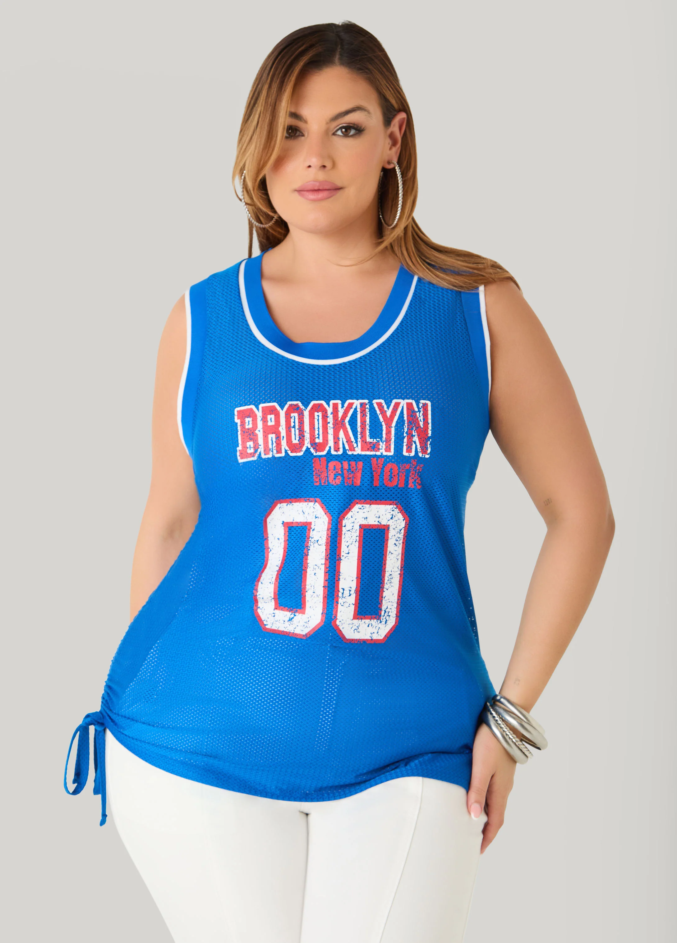 Drawstring Basketball Jersey - Image 6