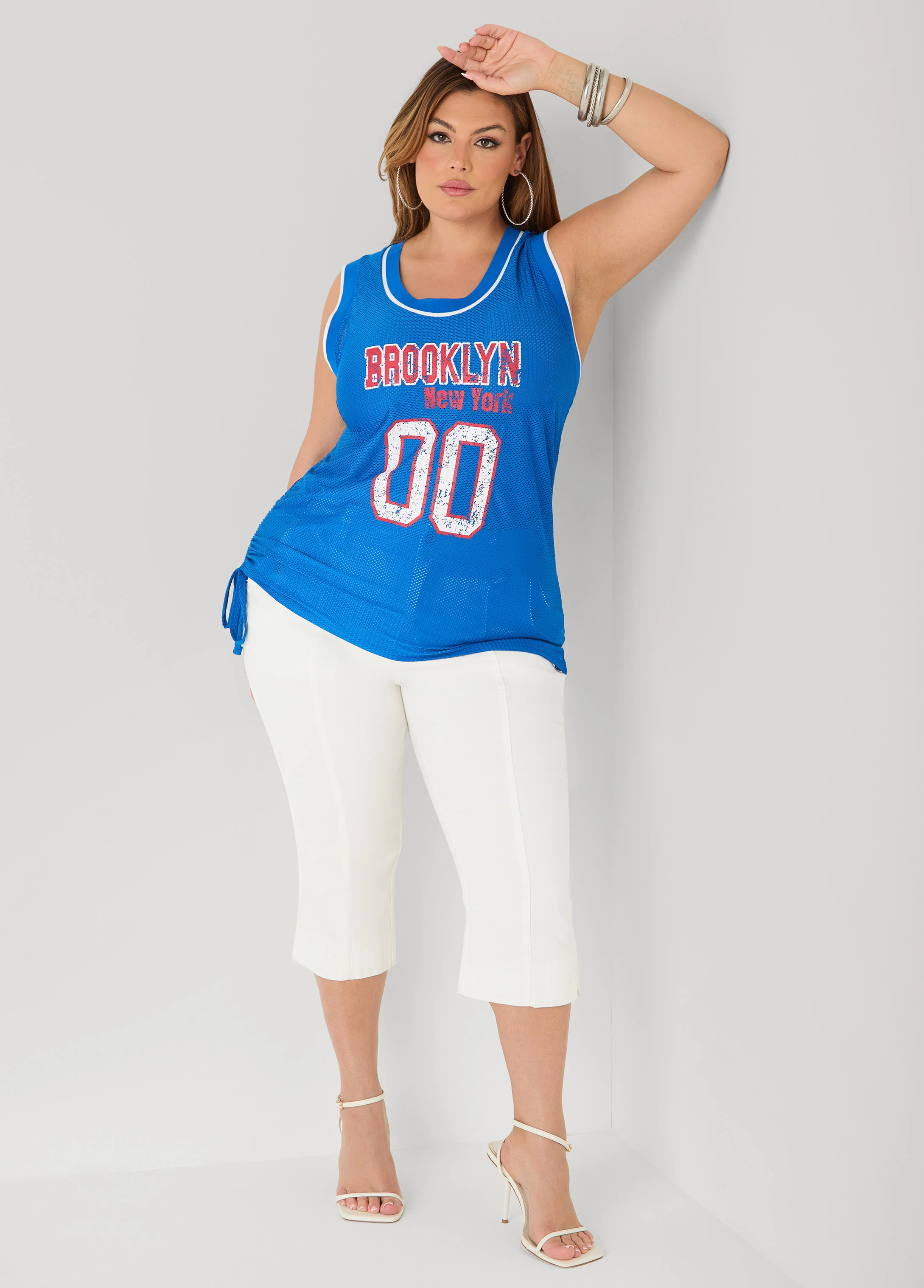Drawstring Basketball Jersey - Image 8