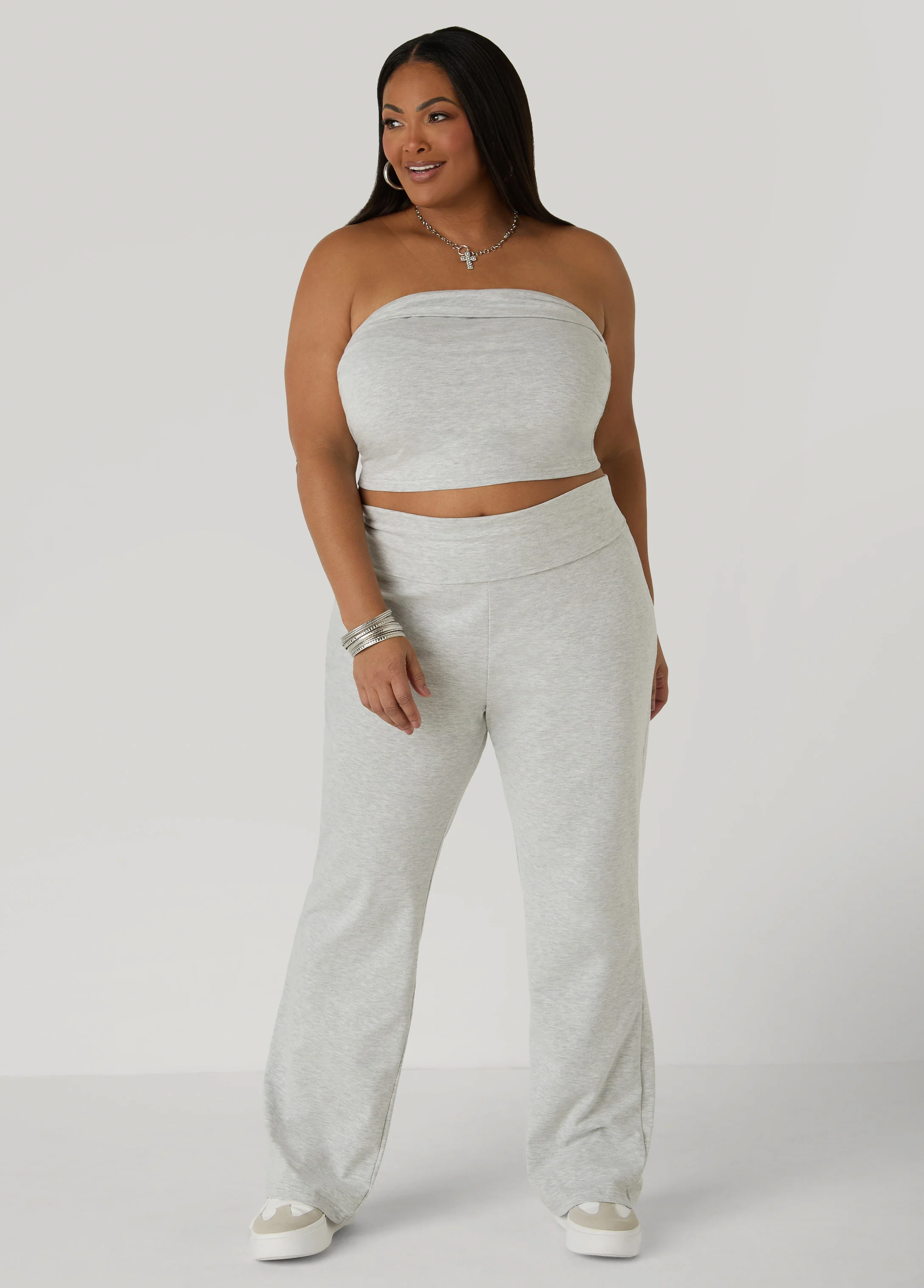 Foldover Straight Leg Pants - Image 3