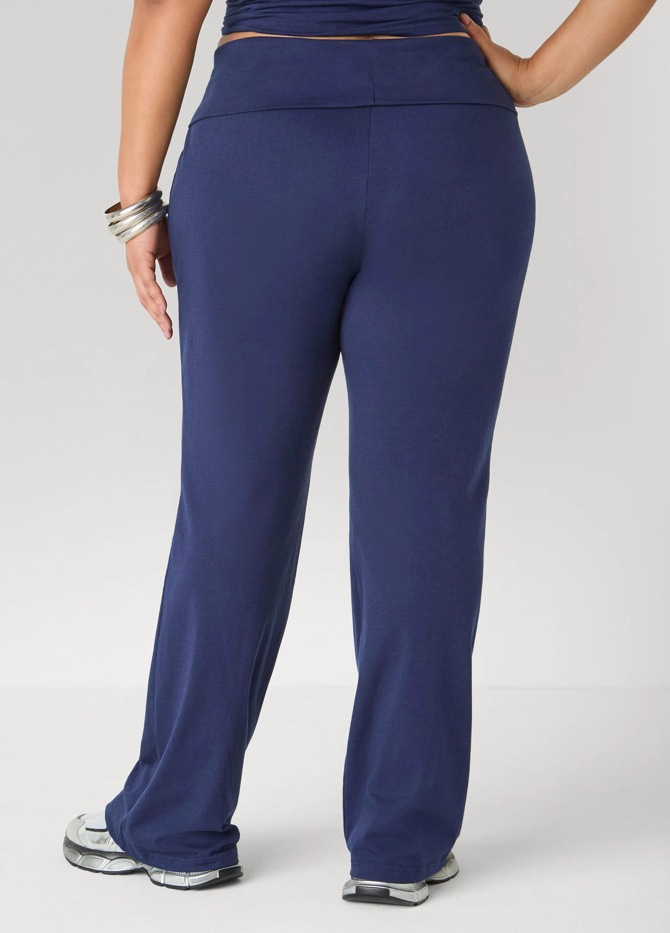 Foldover Straight Leg Pants - Image 5