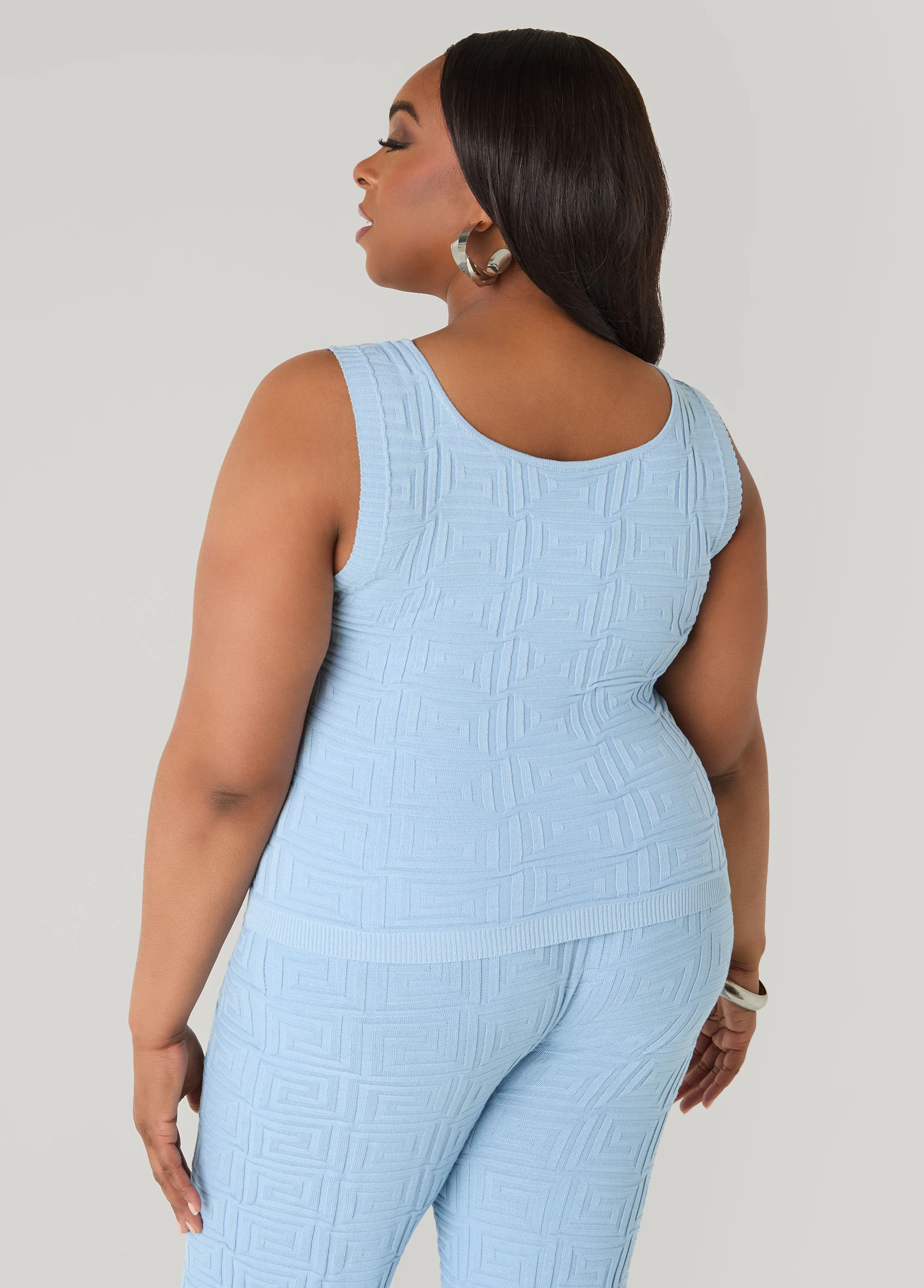Jacquard Knit Tank - Image 10