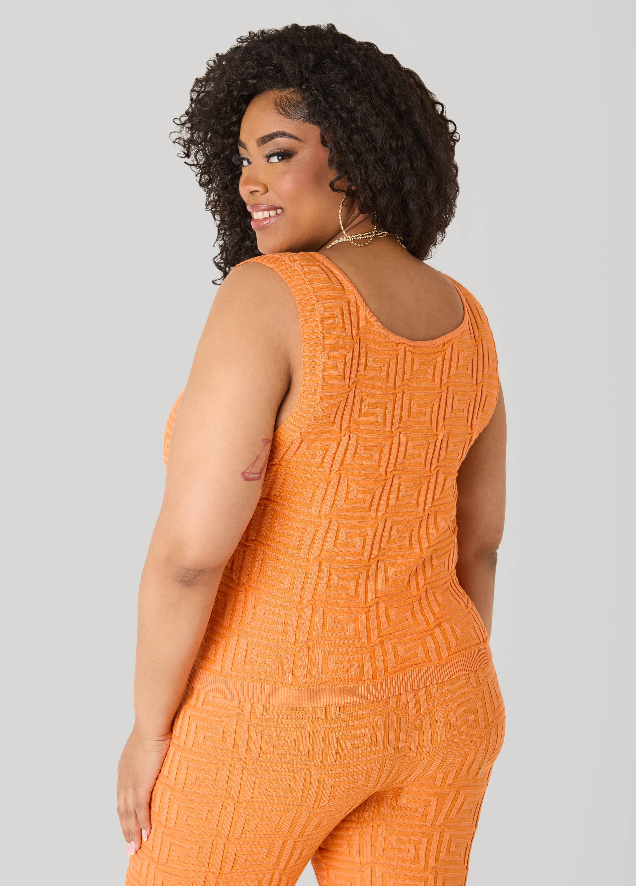 Jacquard Knit Tank - Image 14