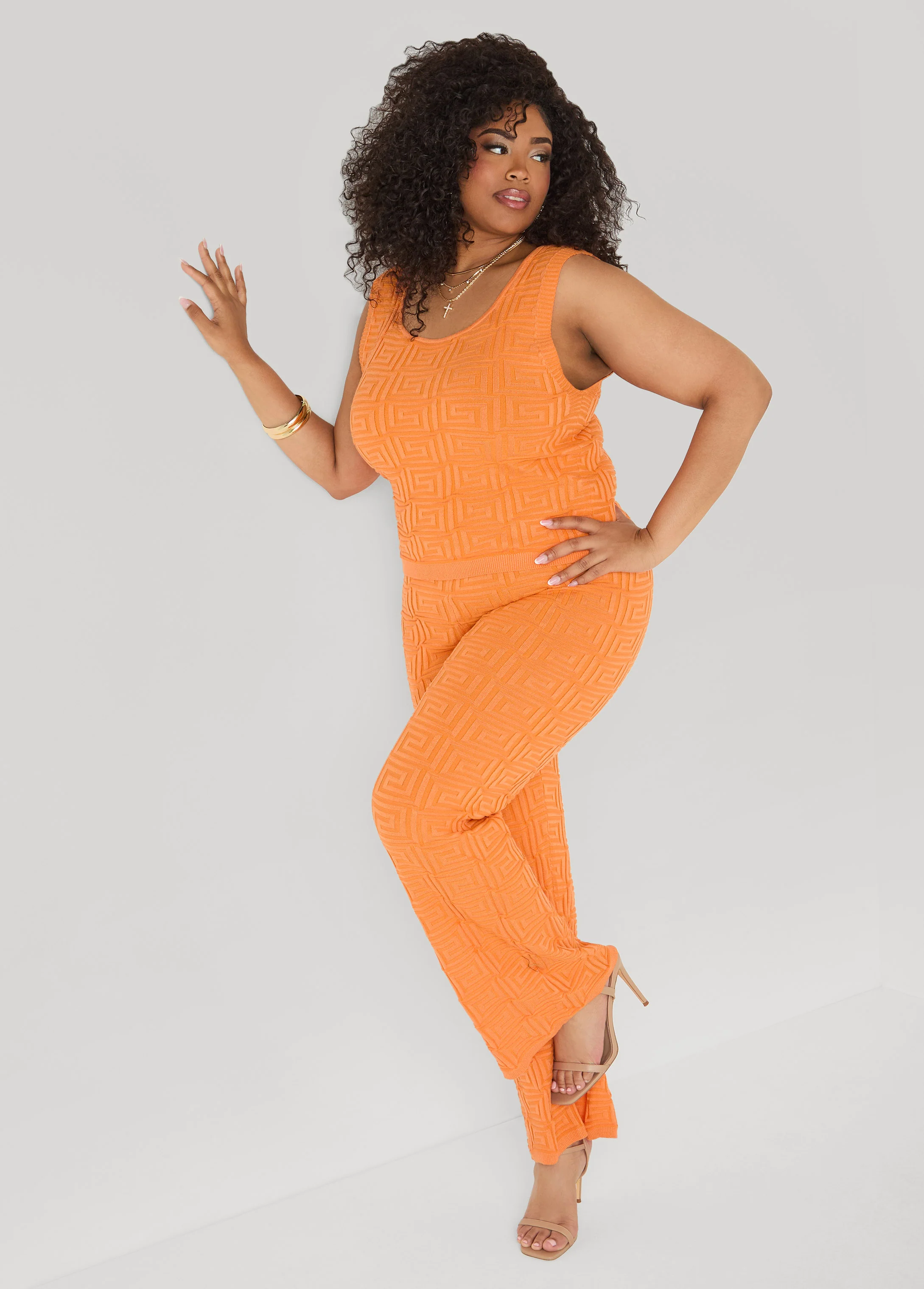 Jacquard Knit Tank - Image 16
