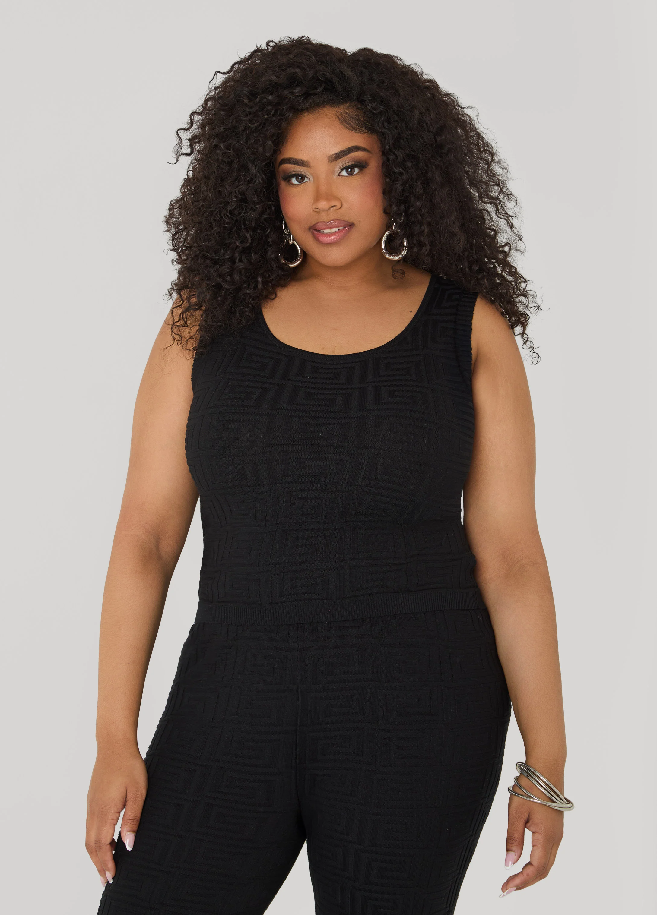 Jacquard Knit Tank - Image 5