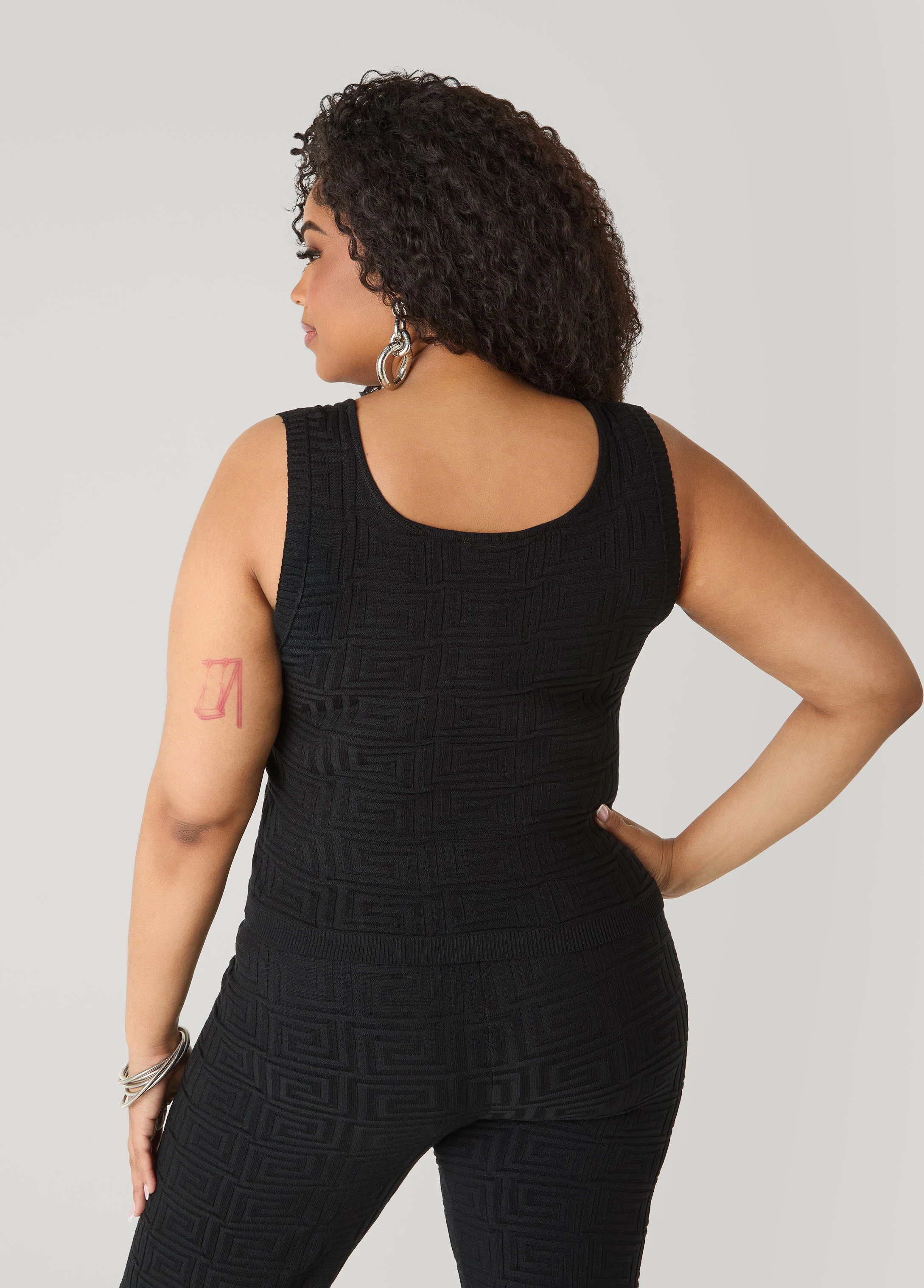 Jacquard Knit Tank - Image 6