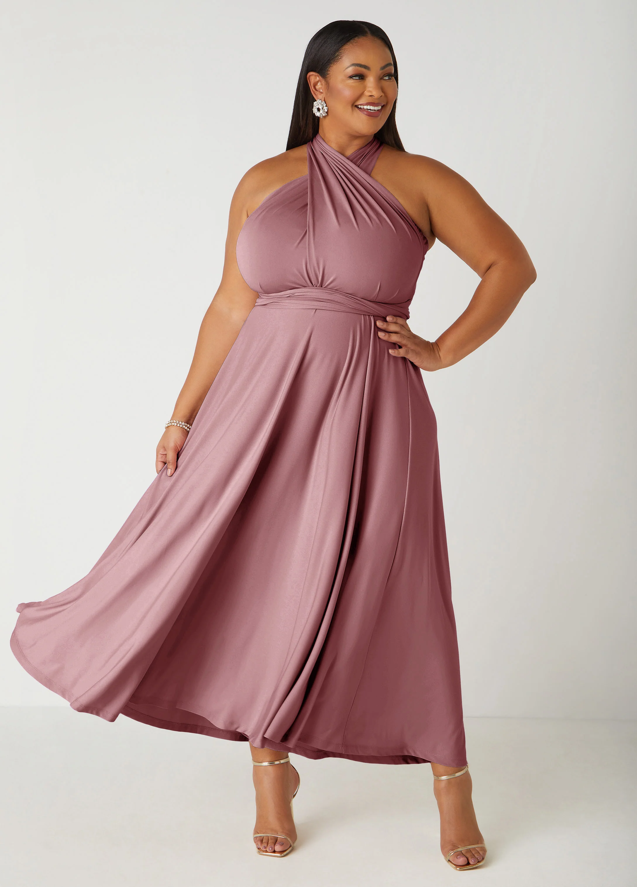 Convertible Multi Way Maxi Dress - Image 6