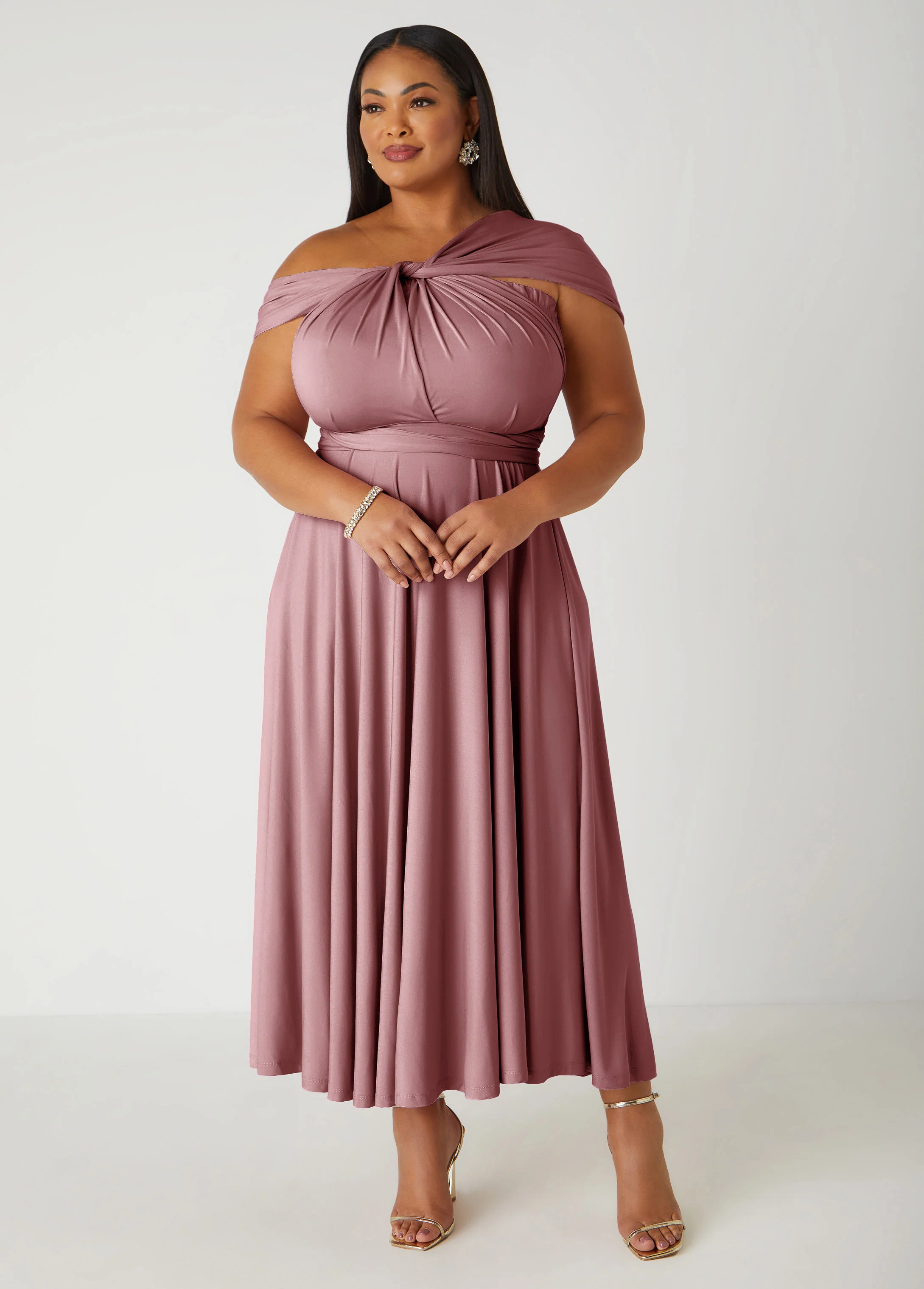 Convertible Multi Way Maxi Dress - Image 8