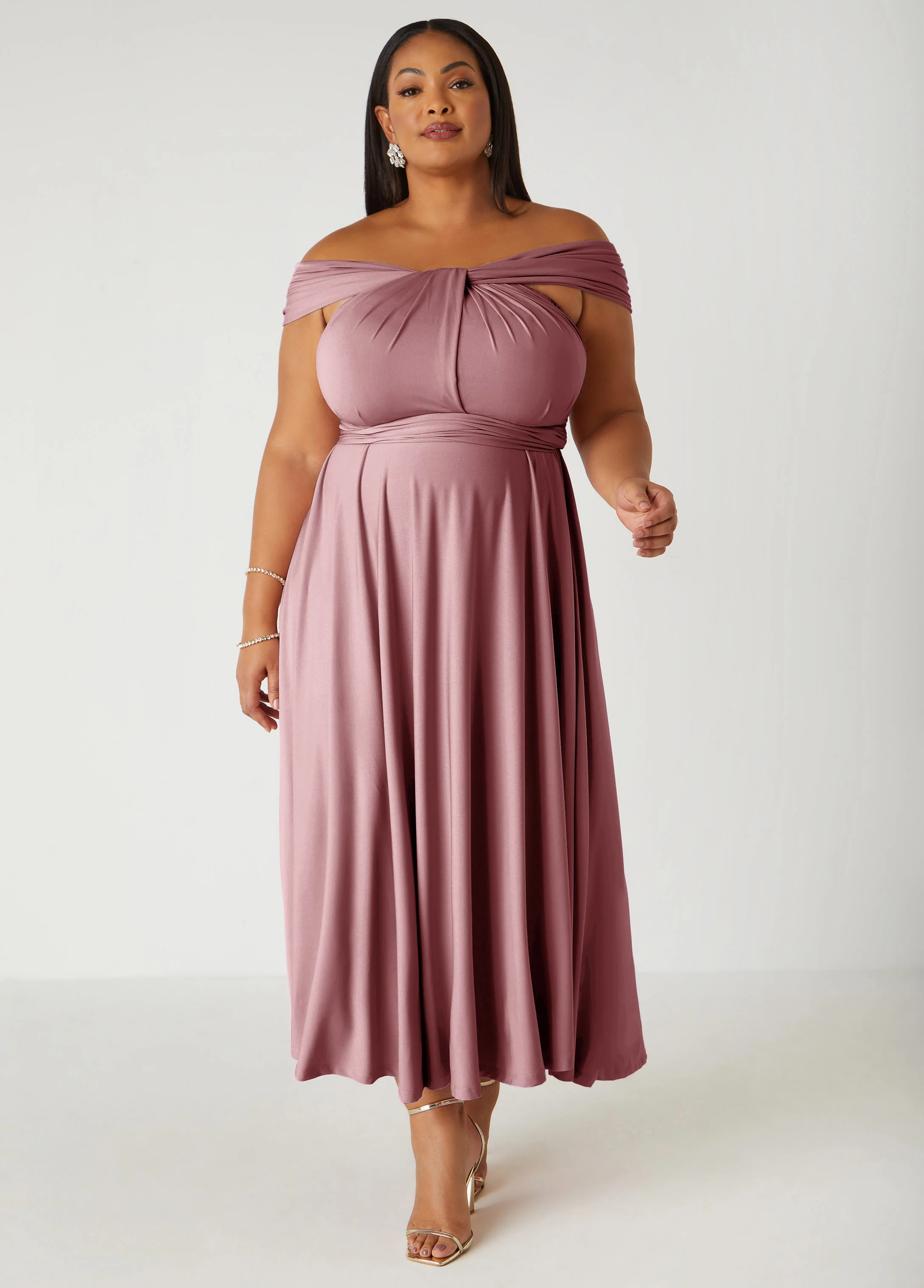 Convertible Multi Way Maxi Dress - Image 9