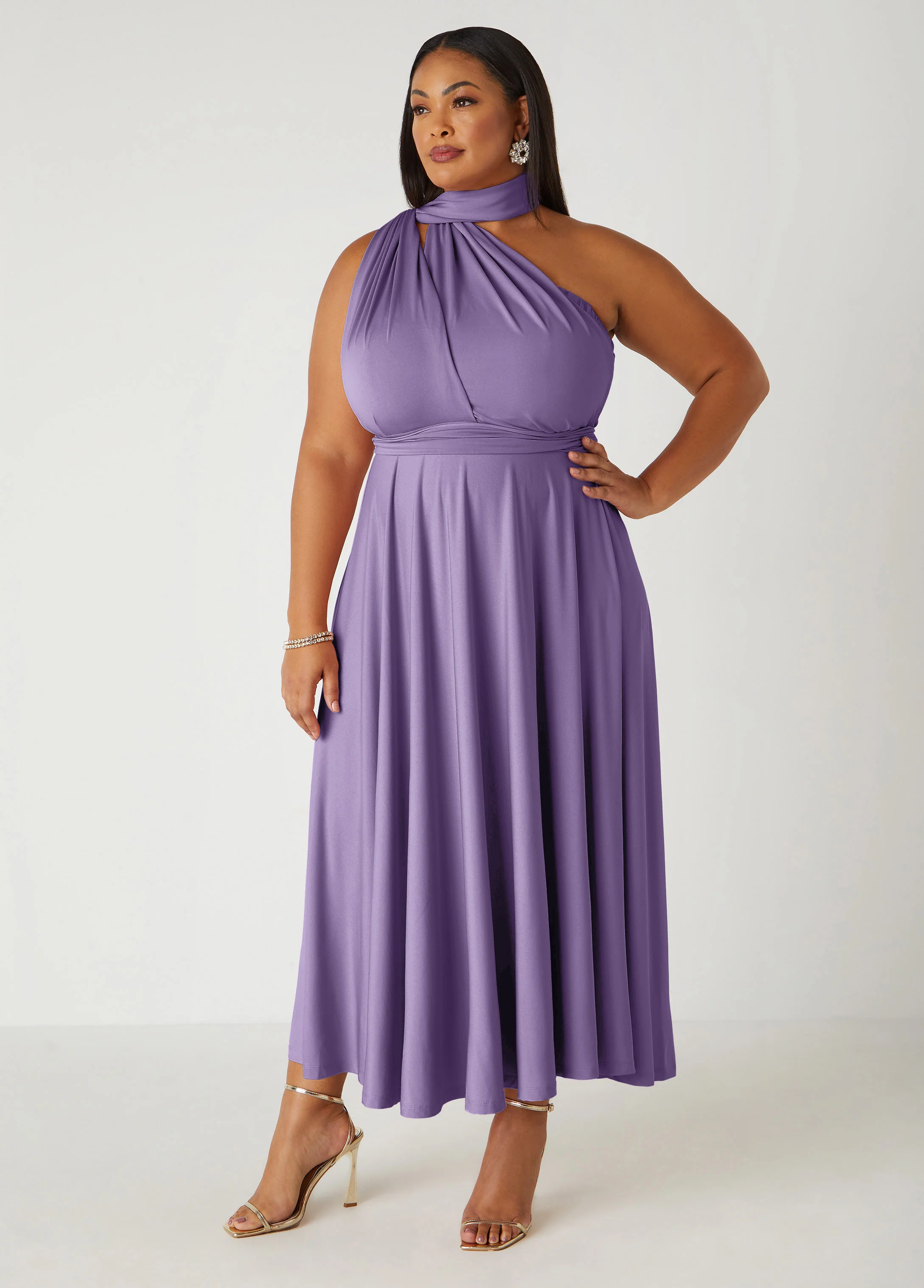 Multi Way Convertible Maxi Dress - Image 9