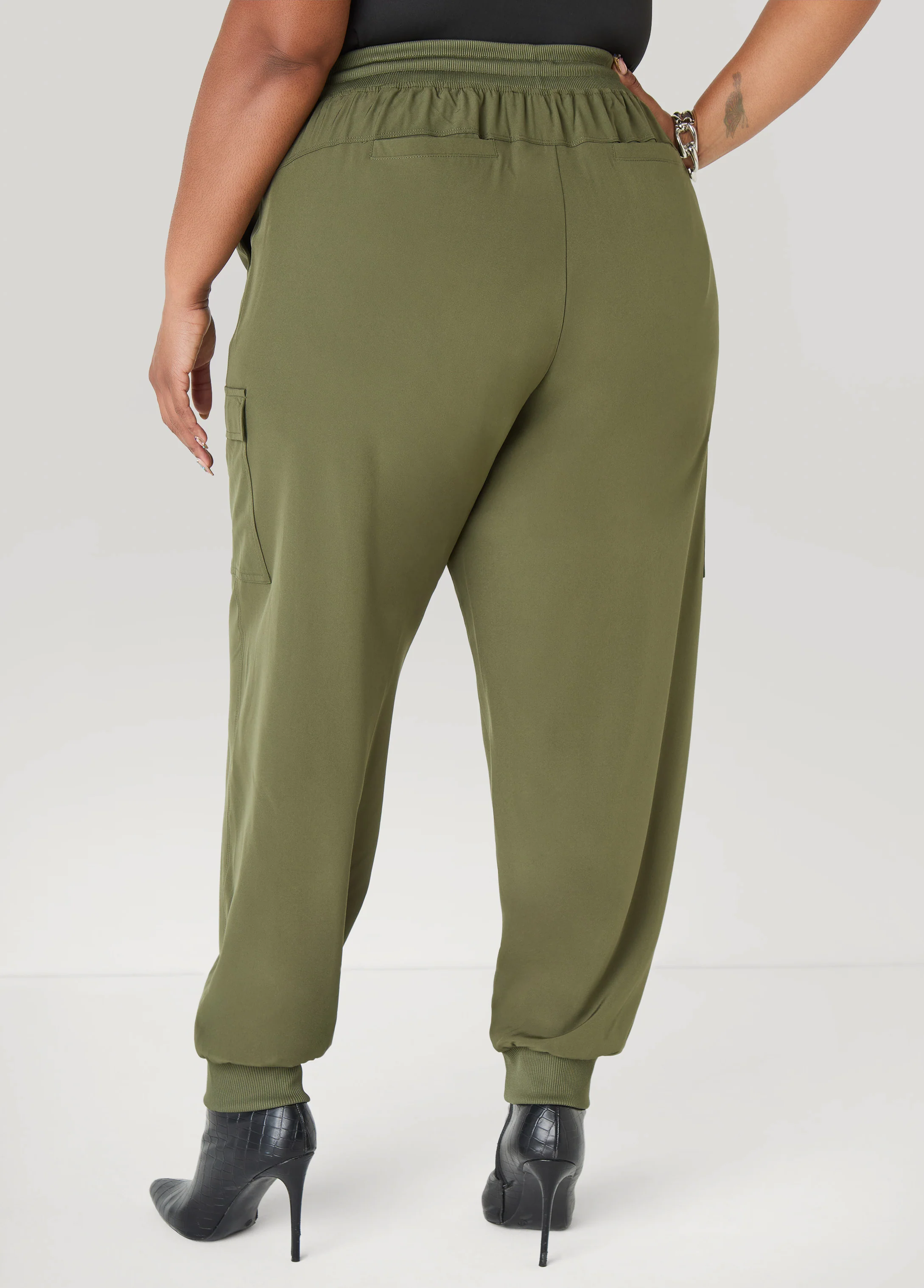 High Rise Cargo Joggers - Image 2