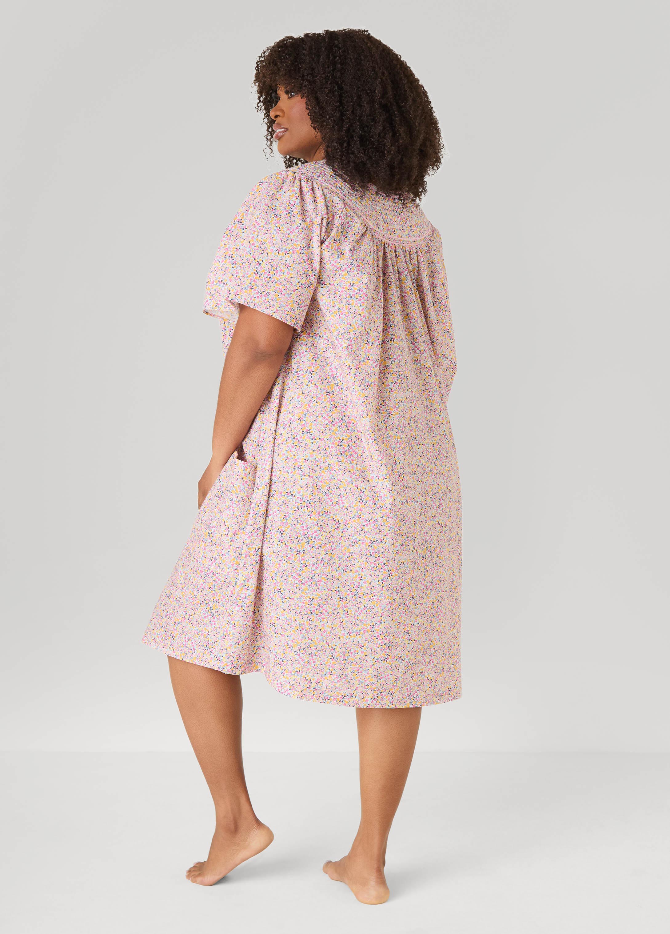 Moon To Noon Floral Sleep Dress - Image 2