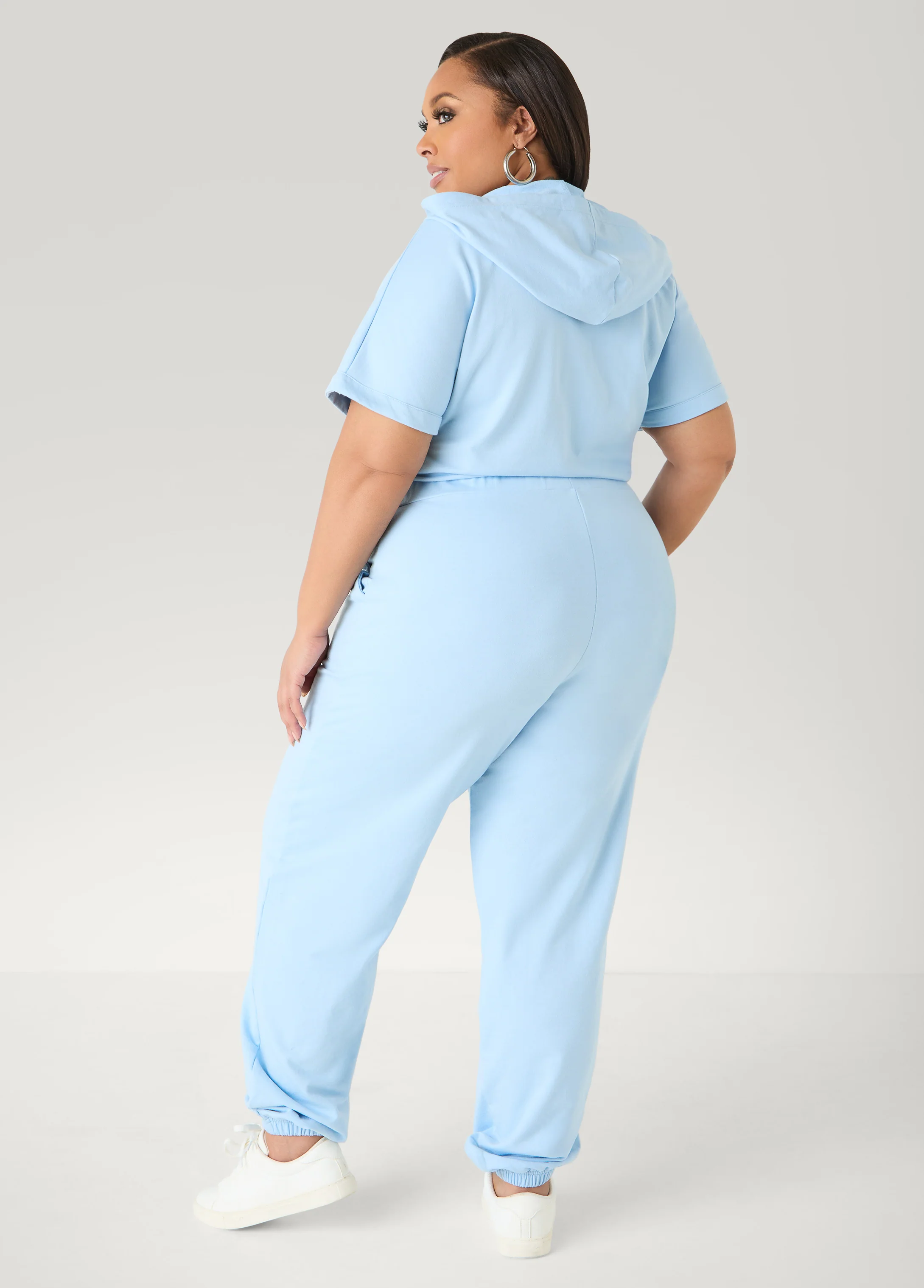 French Terry Joggers Jumpsuit - Image 6