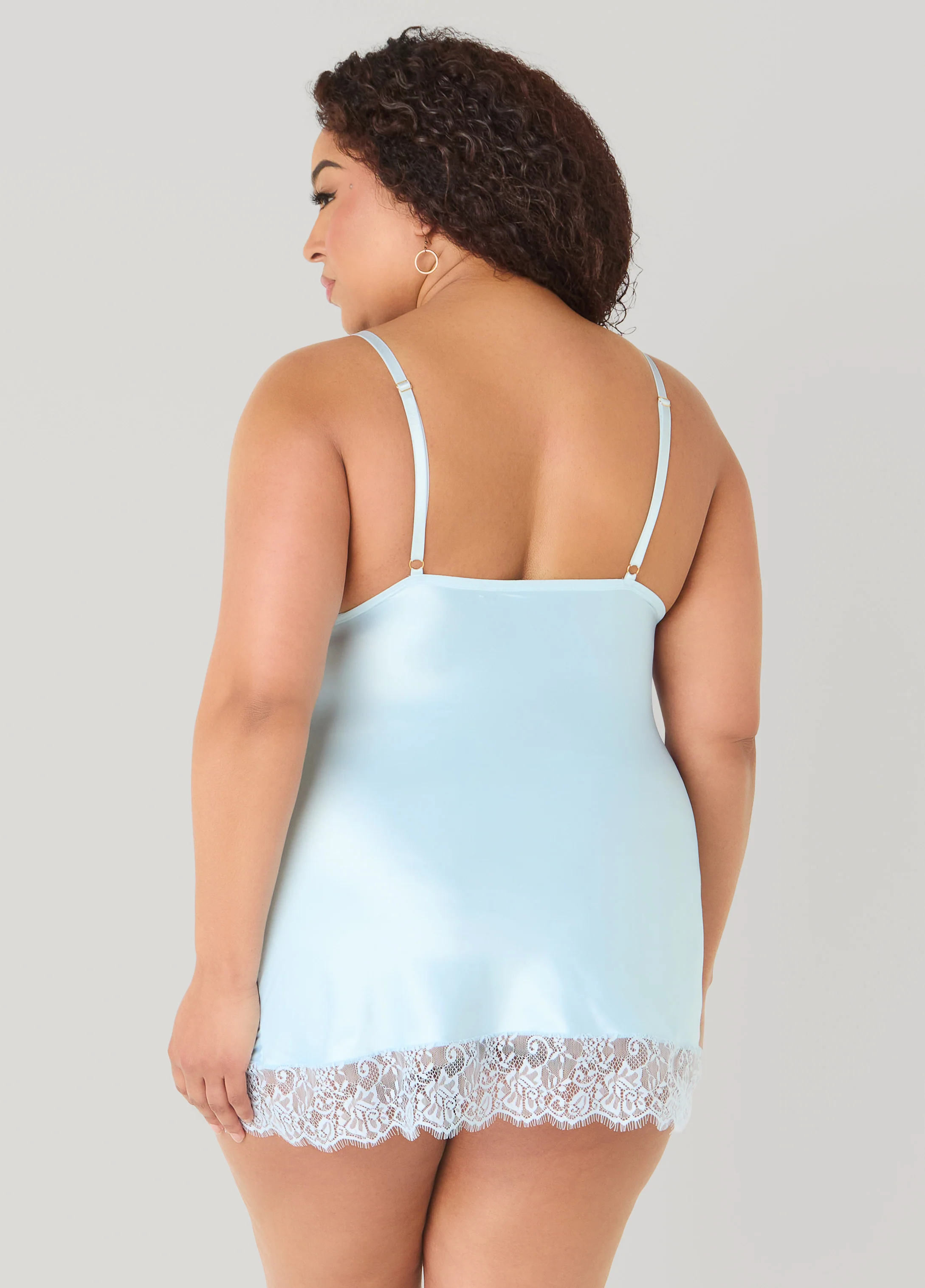 Satin Chemise Set - Image 2