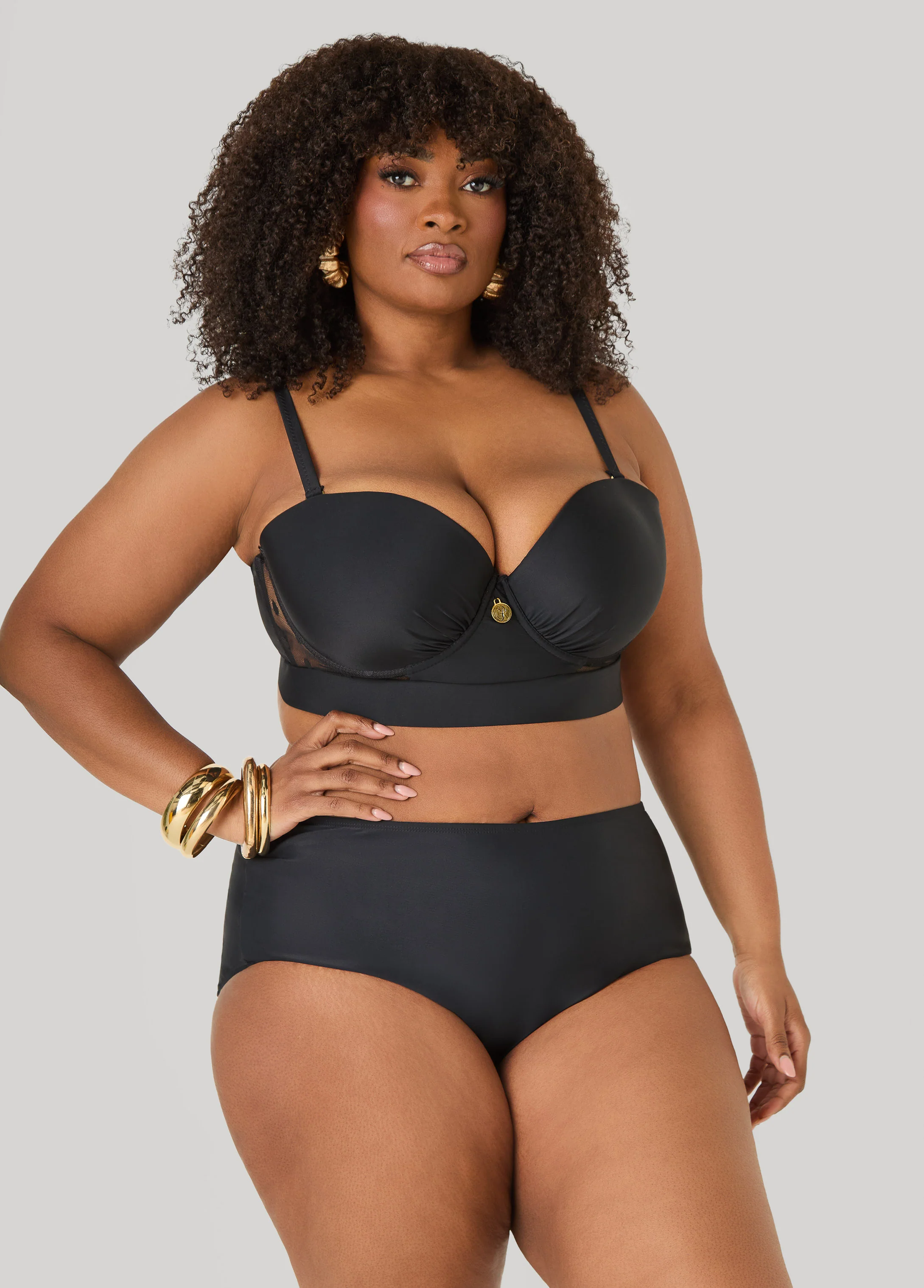 High Waist Swim Briefs - Image 3
