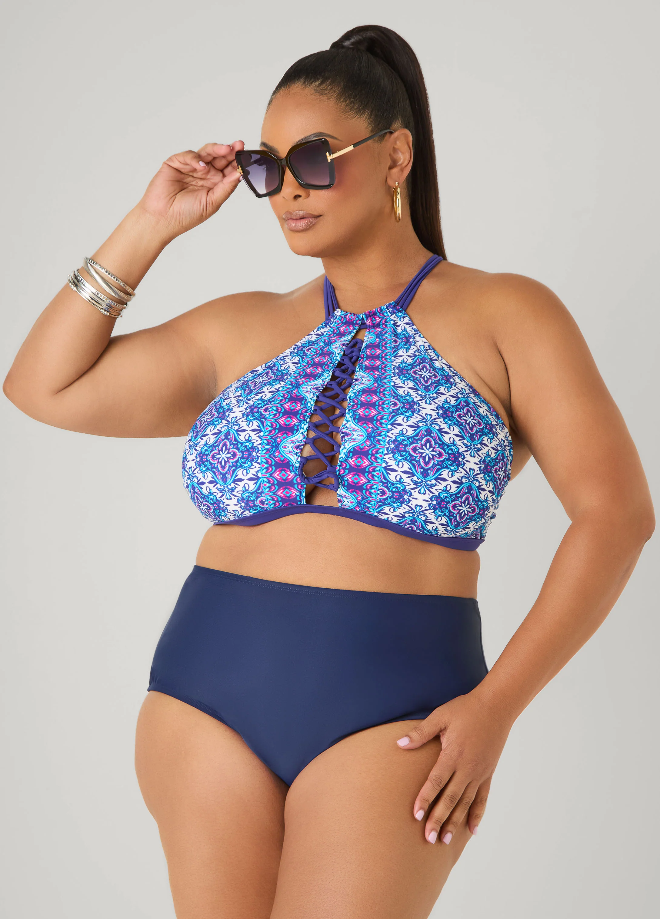High Rise Swim Briefs - Image 3