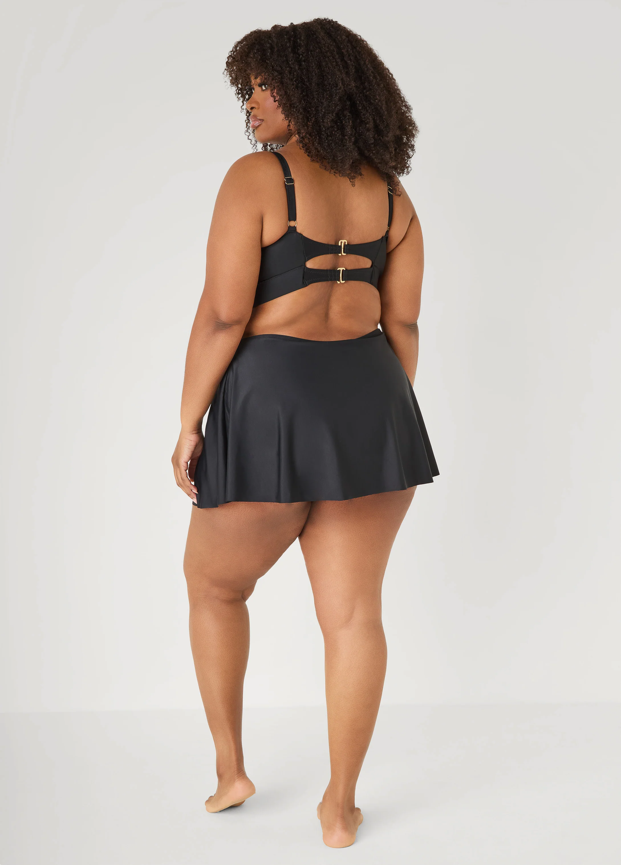 High Waist Swim Skirt - Image 2