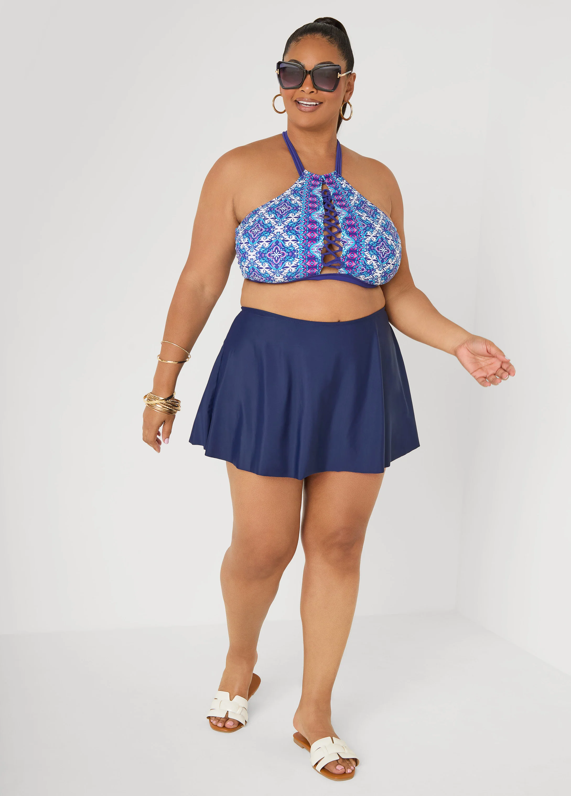 Layered Swim Skirt - Image 3