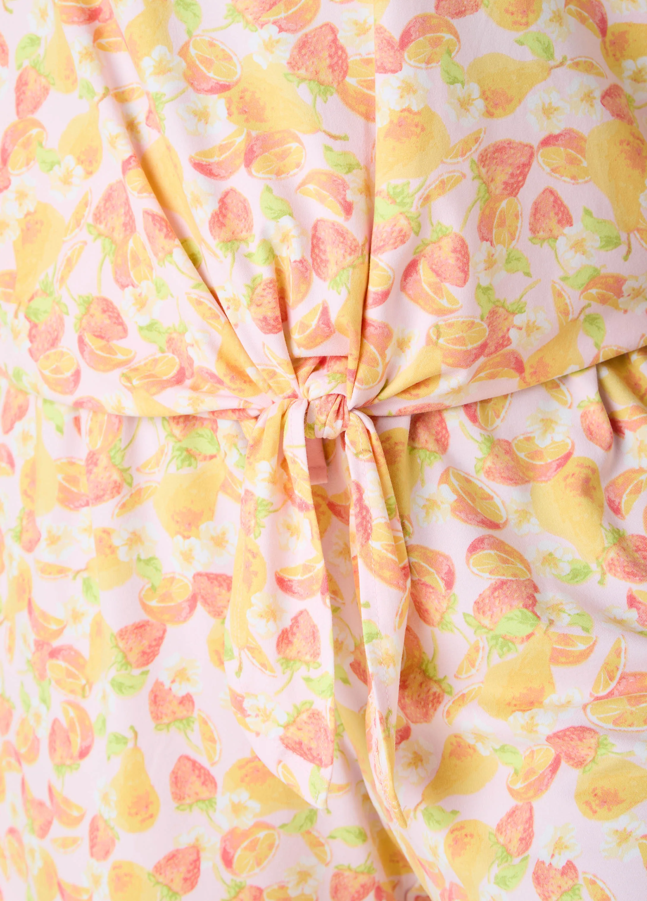 Moon To Noon Fruit Print Short Set - Image 4