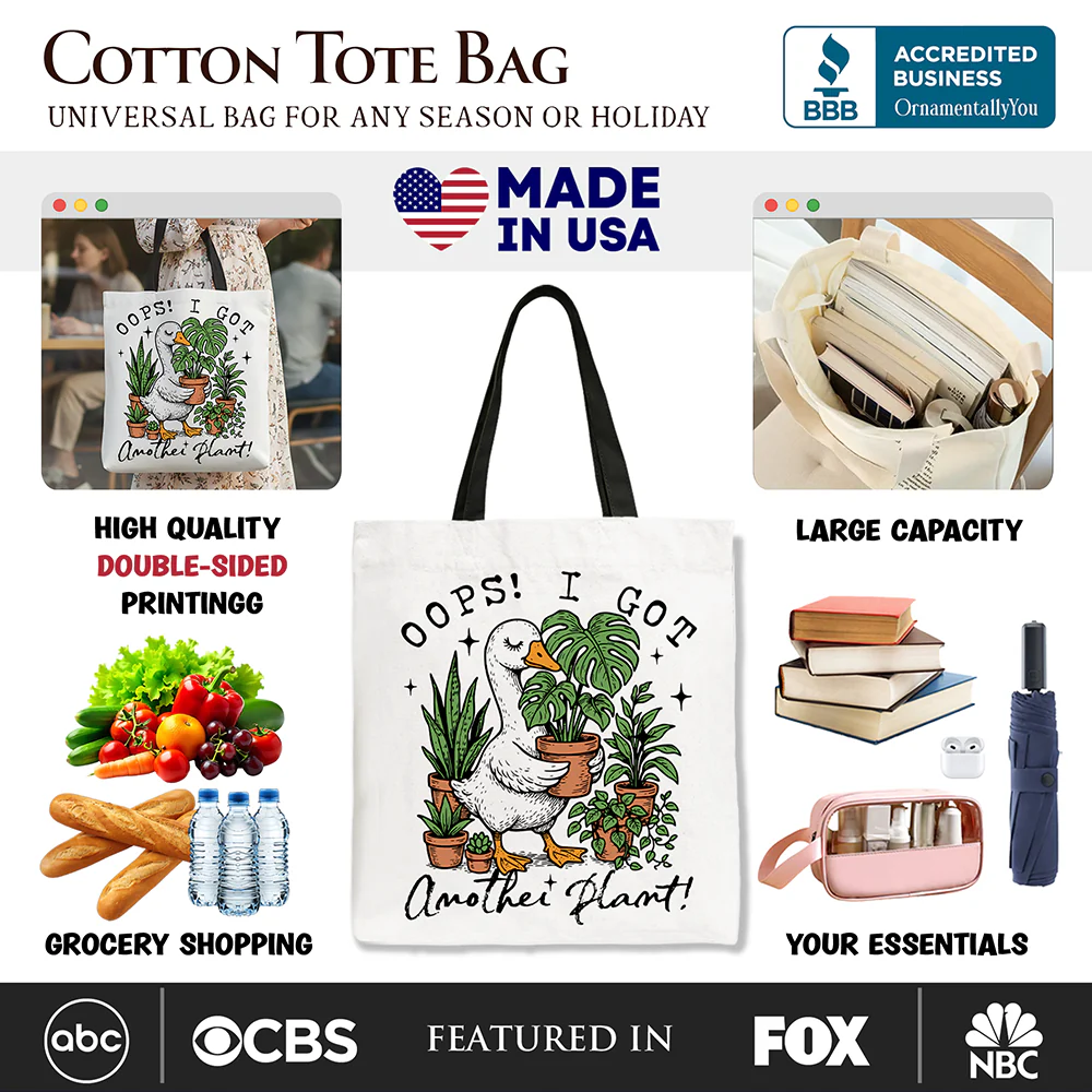 Got Another Plant Canvas Tote Bag - Image 5