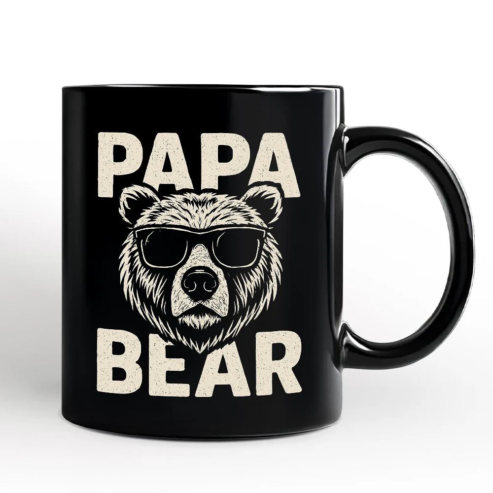 Papa Bear Ceramic Mug - Image 2