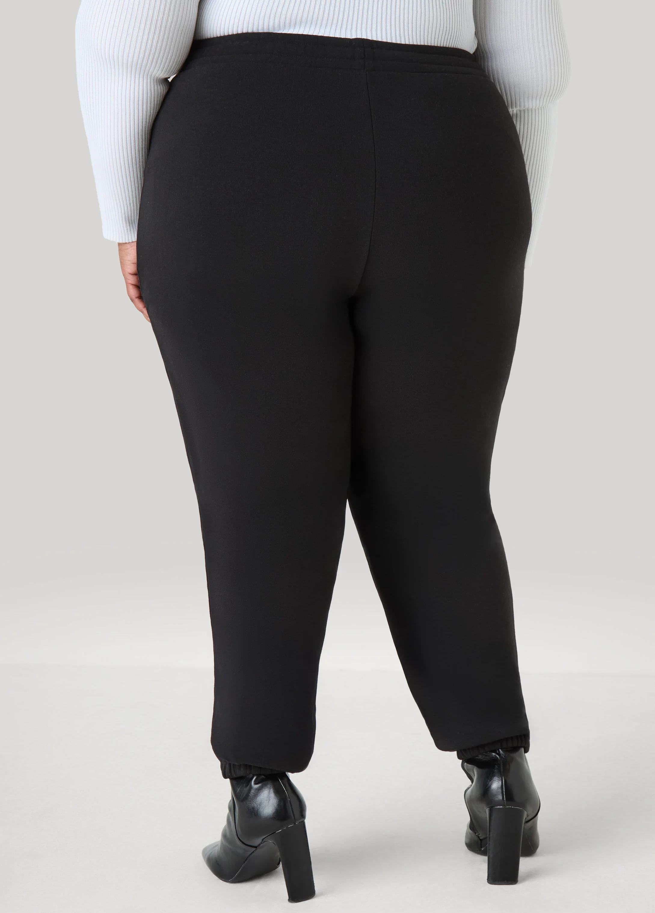 Piped Fleece Joggers - Image 2
