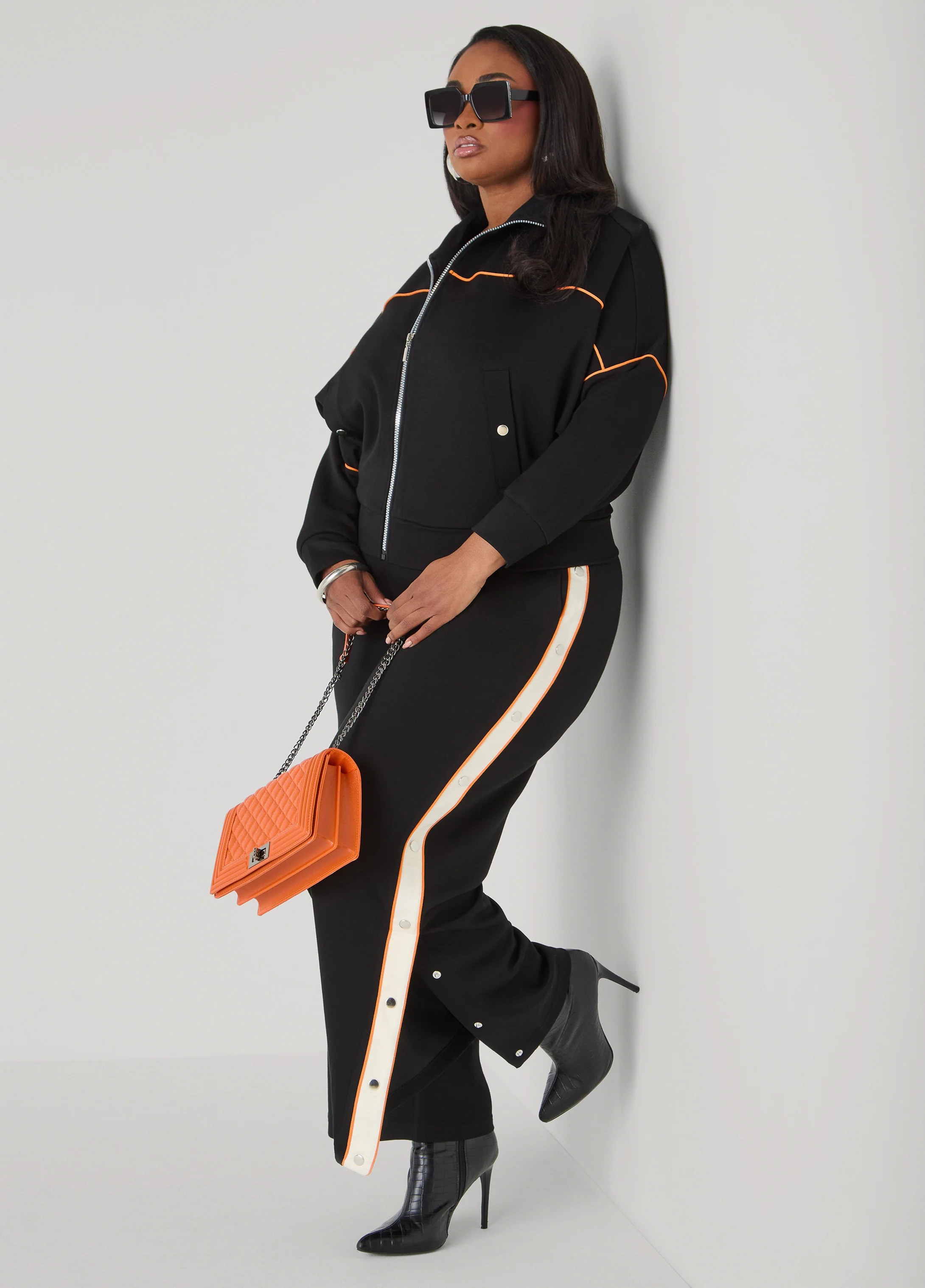 Piped Jersey Track Jacket - Image 8