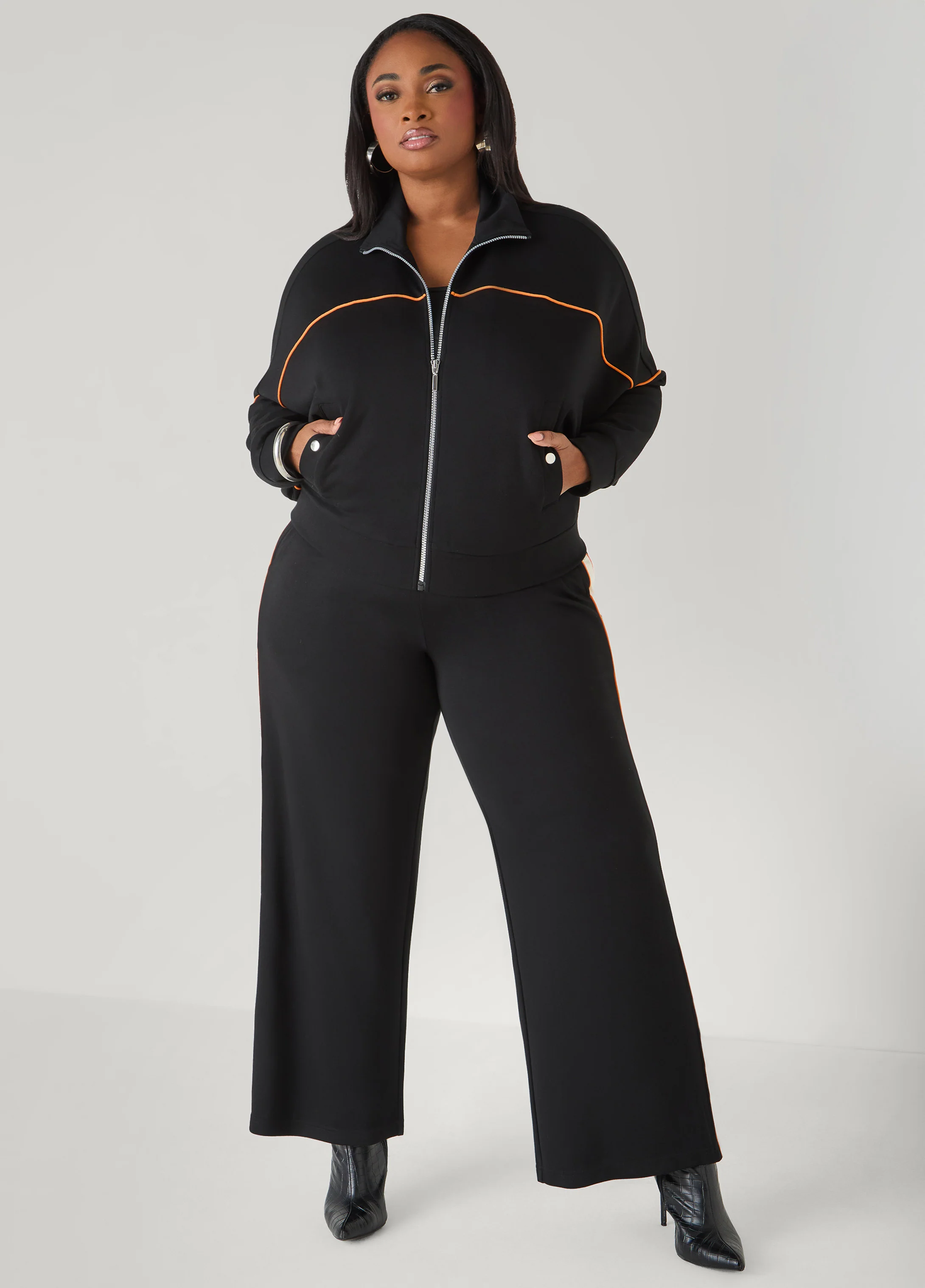Piped Jersey Track Jacket - Image 9