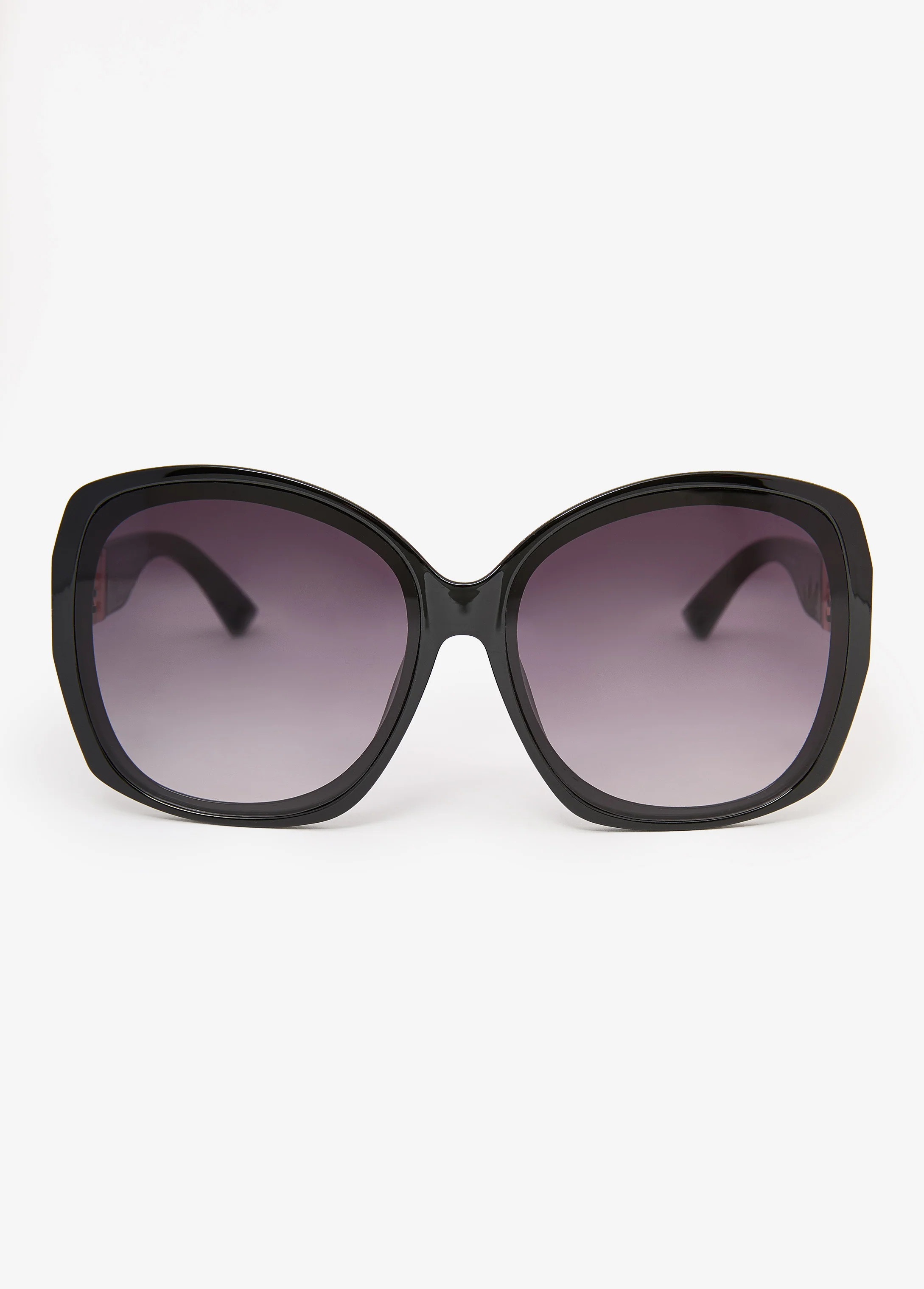 Chain Trimmed Square Sunglasses - Image 3
