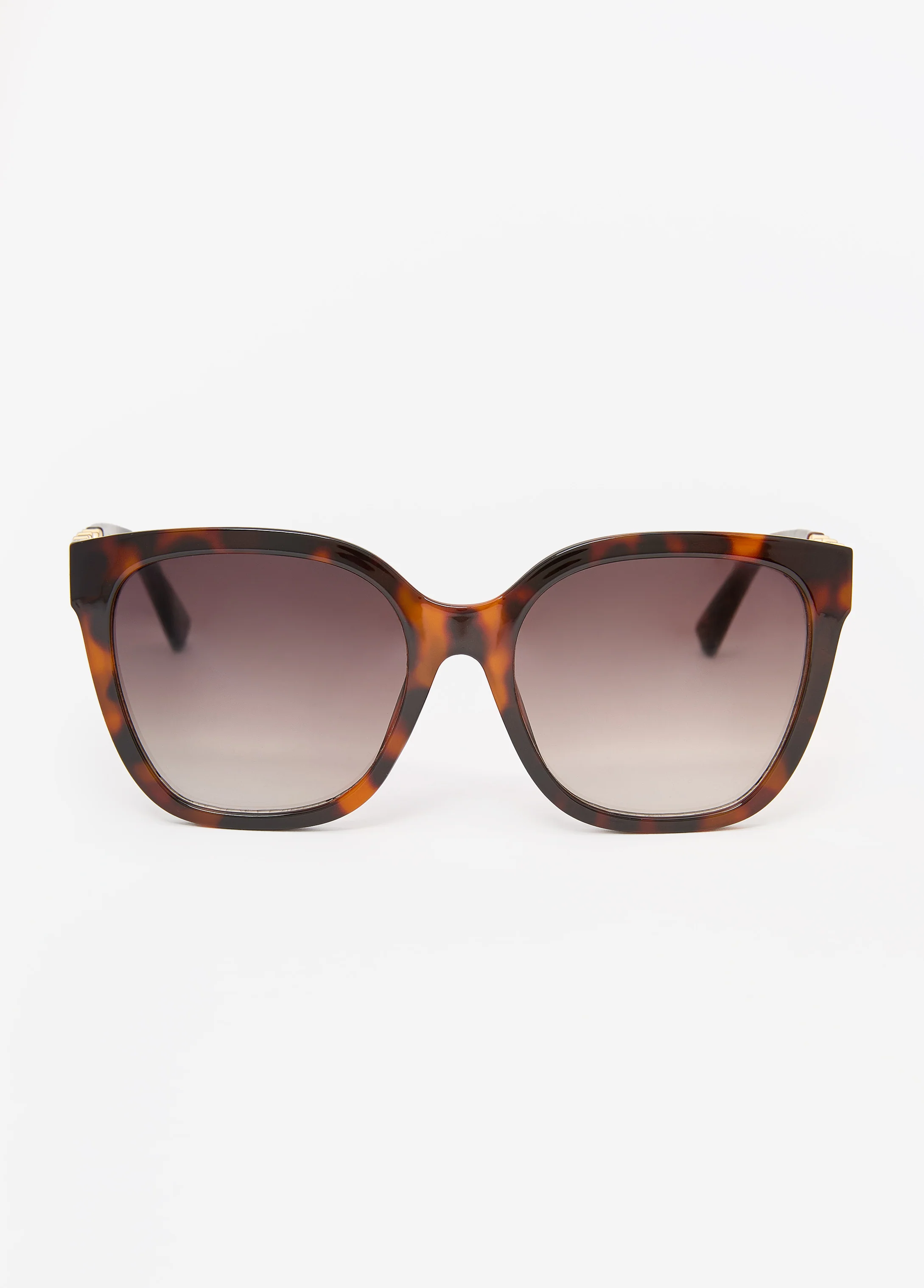 Cutout Tortoiseshell Sunglasses - Image 3