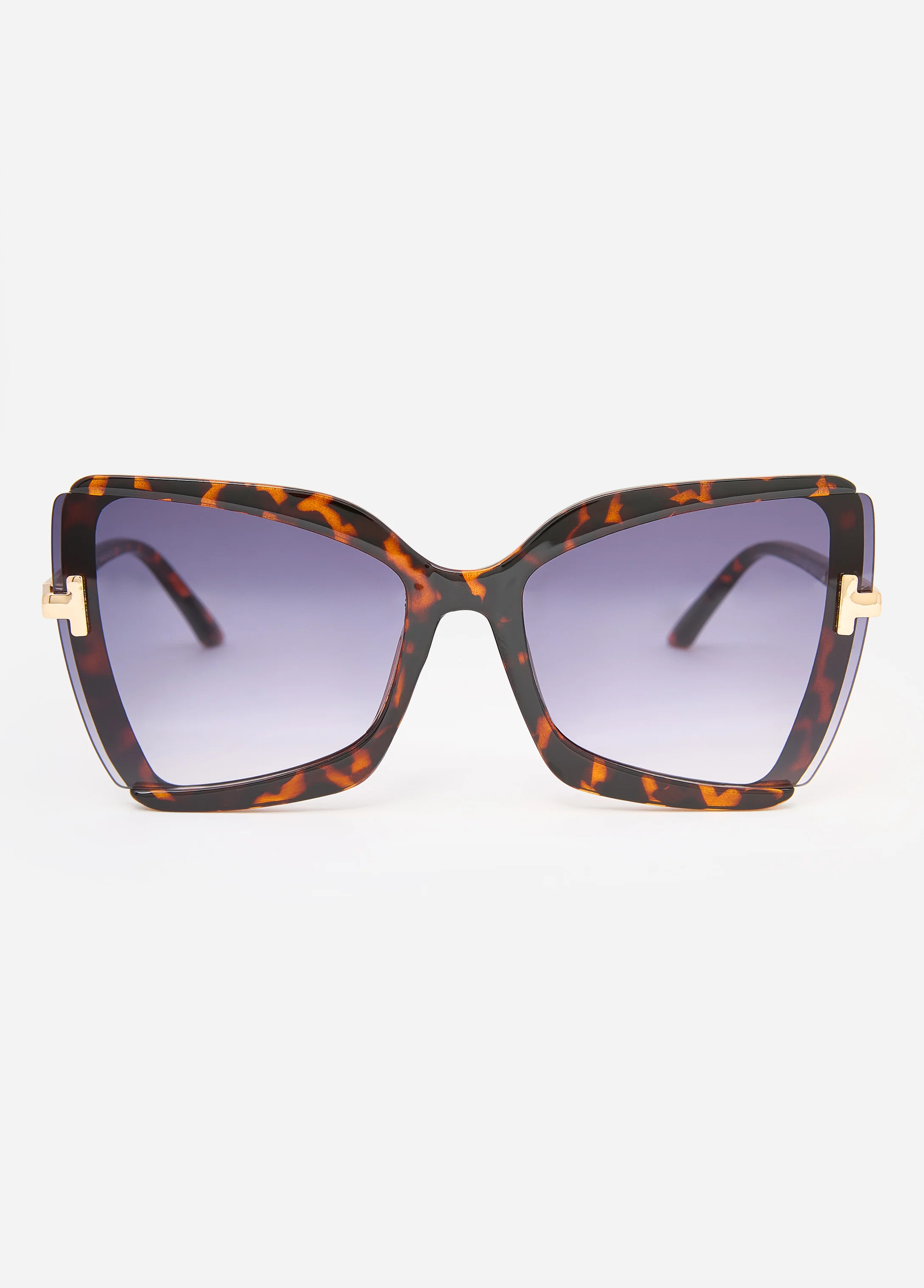 Tortoiseshell Square Sunglasses - Image 2