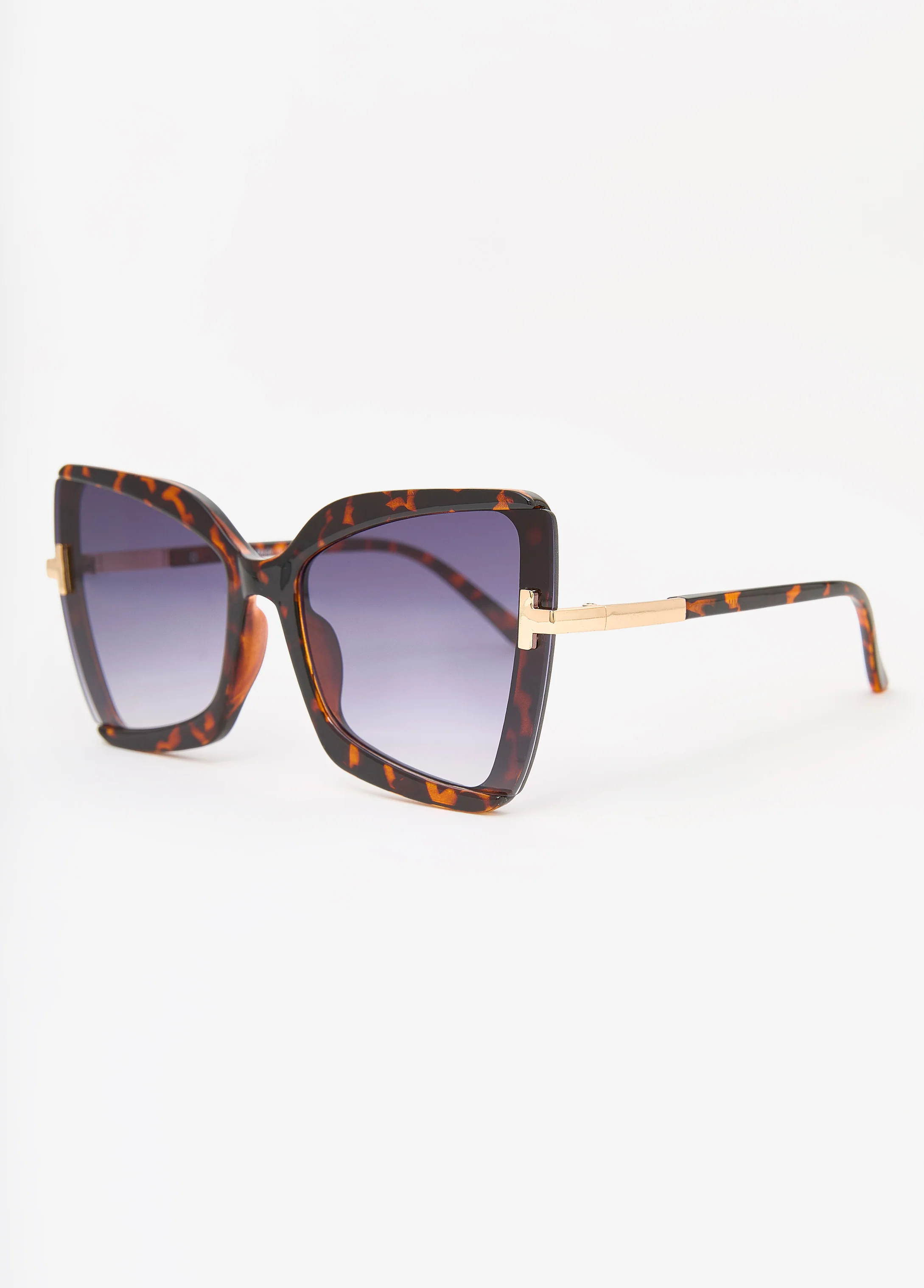 Tortoiseshell Square Sunglasses - Image 3
