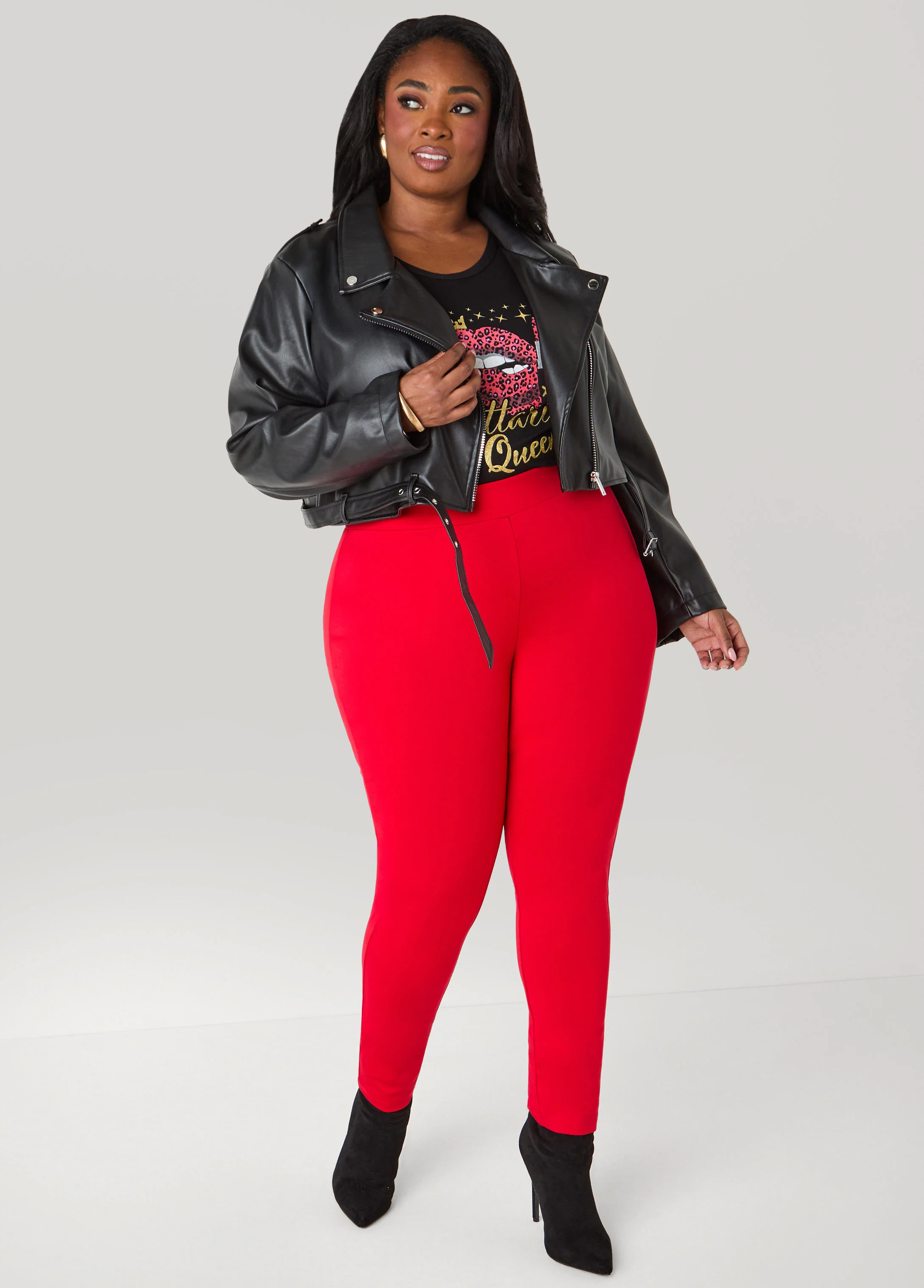 Pull On Ponte Leggings - Image 3