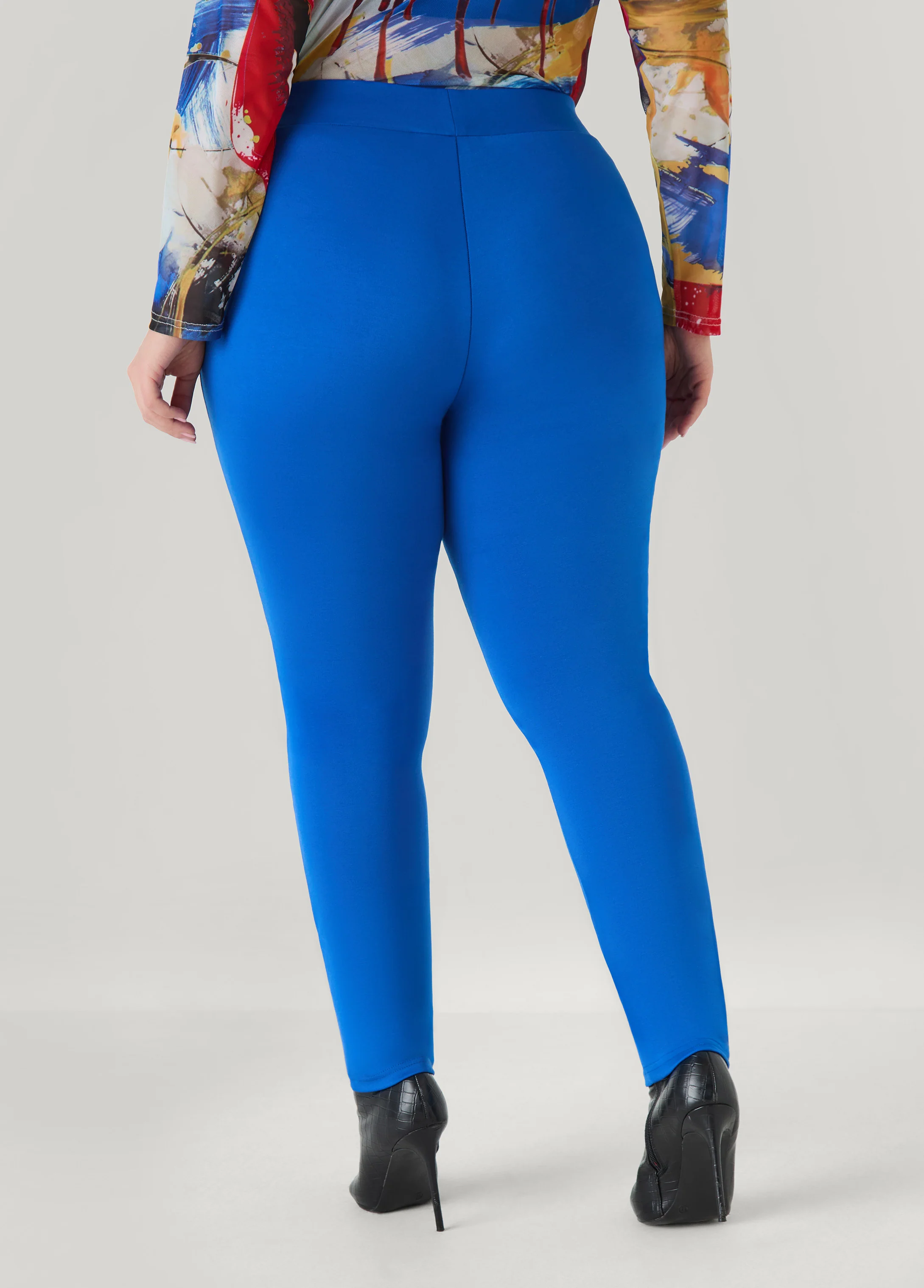 Ponte Pull On Leggings - Image 6