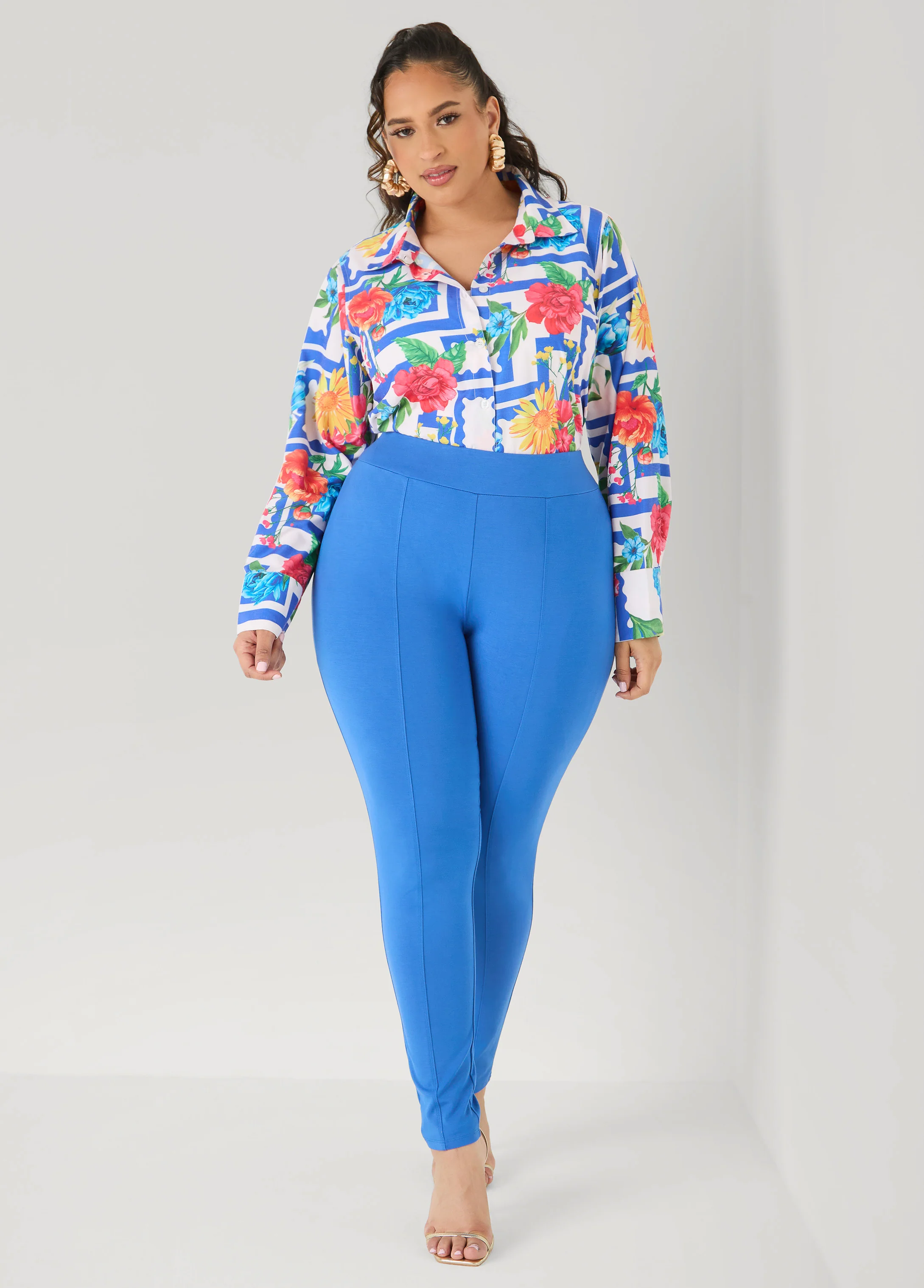 Seamed Ponte Leggings - Image 6