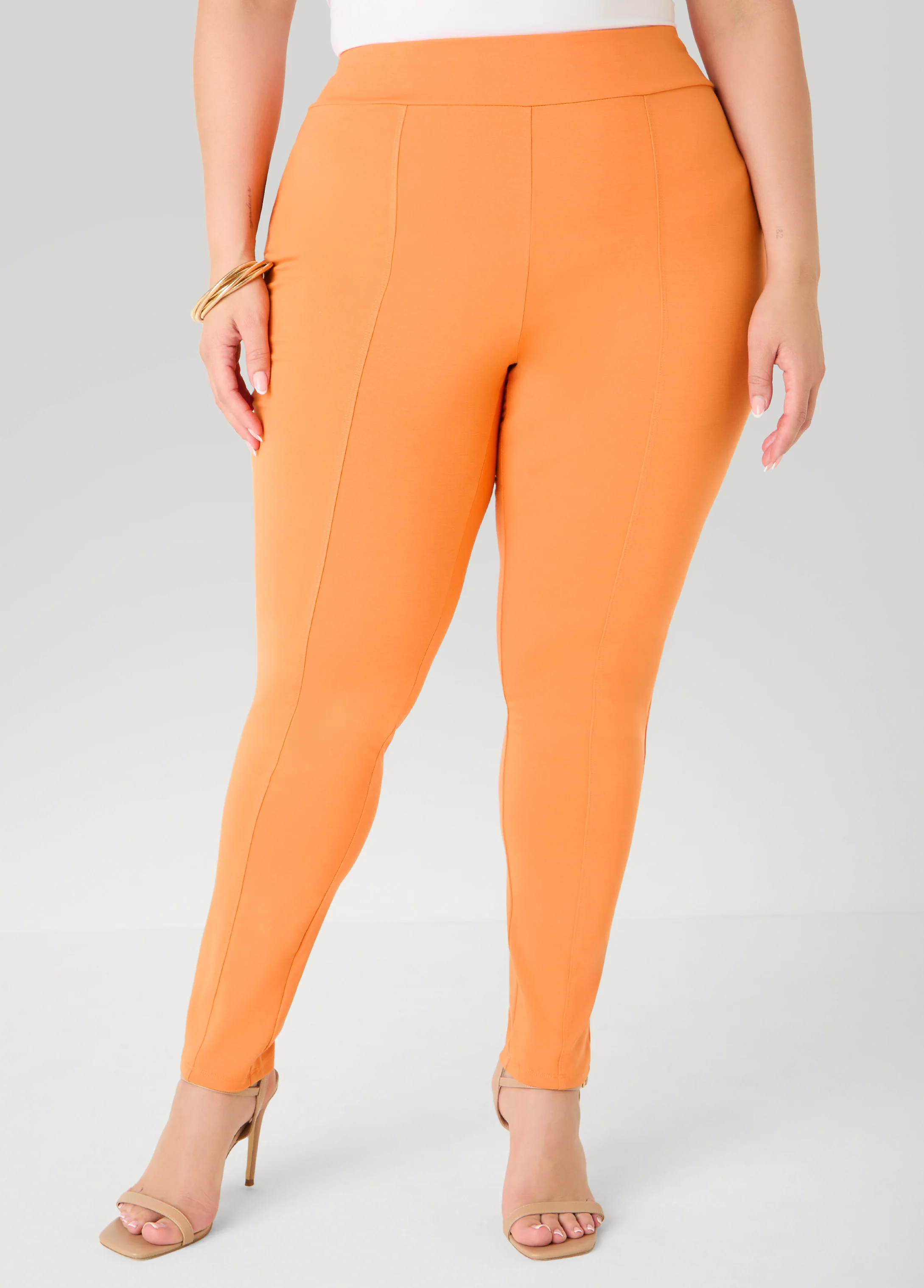 Seamed Ponte Leggings - Image 7