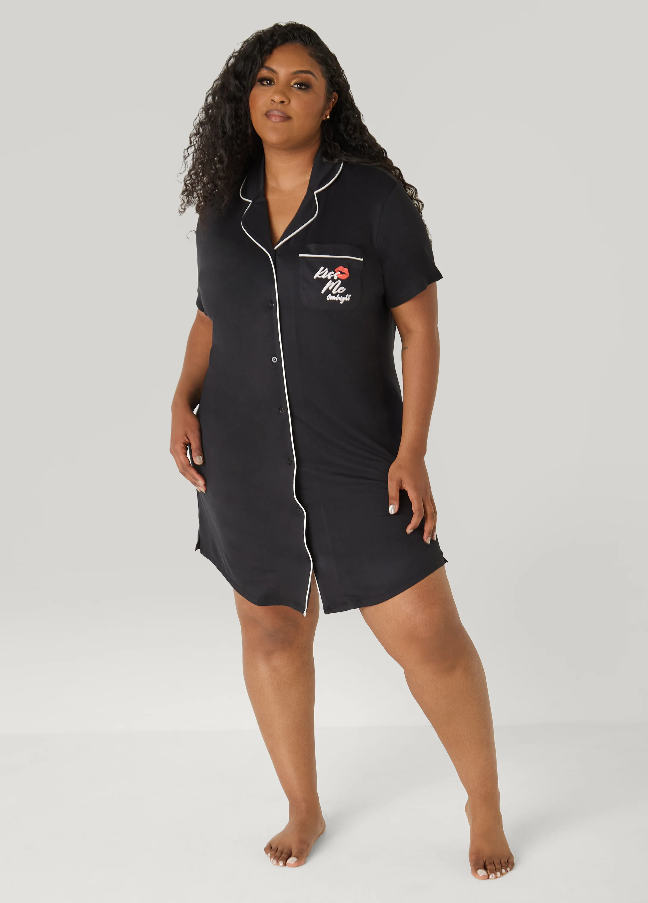 Moon To Noon Kiss Me Sleepshirt - Image 3