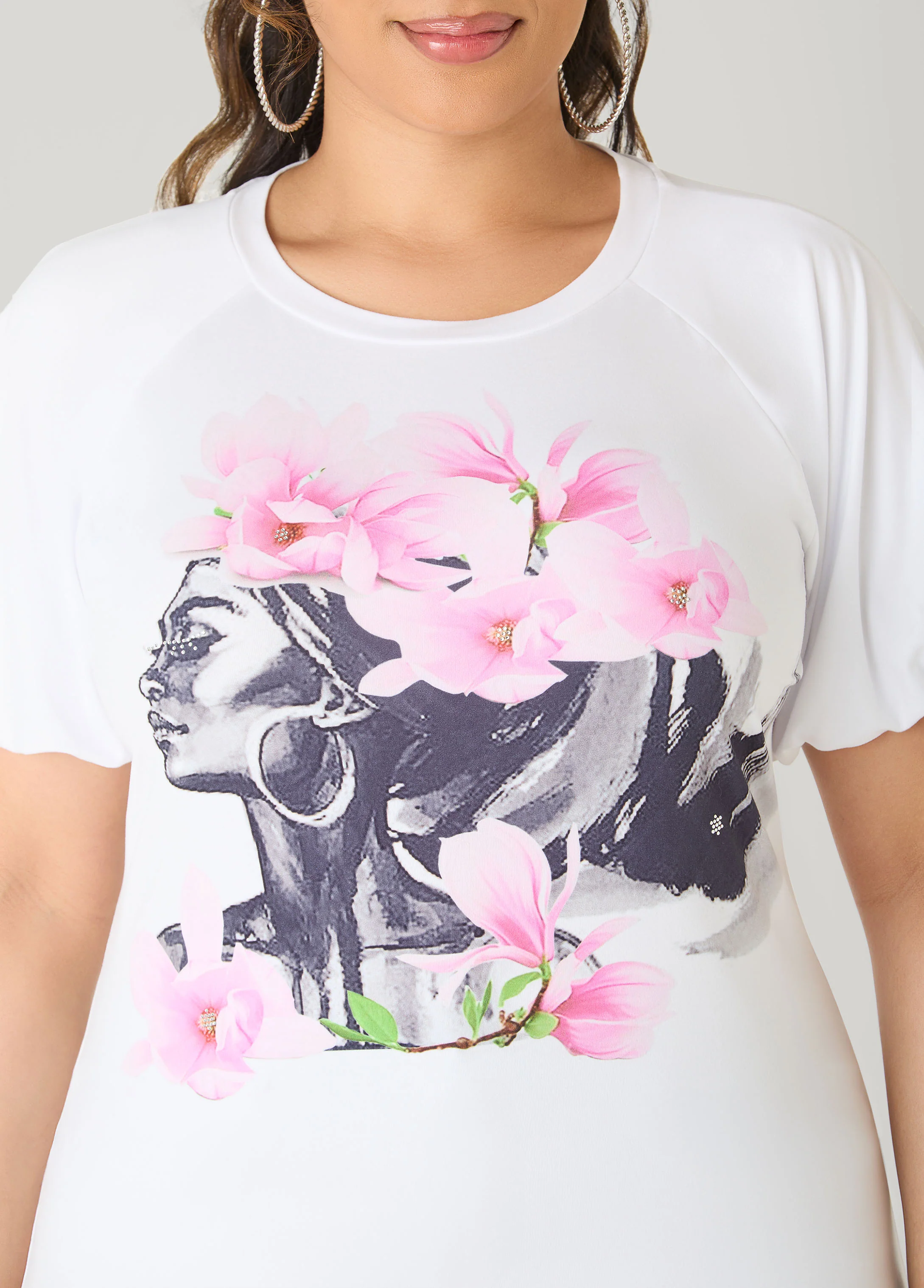 Flower Queen Puff Sleeved Tee - Image 4