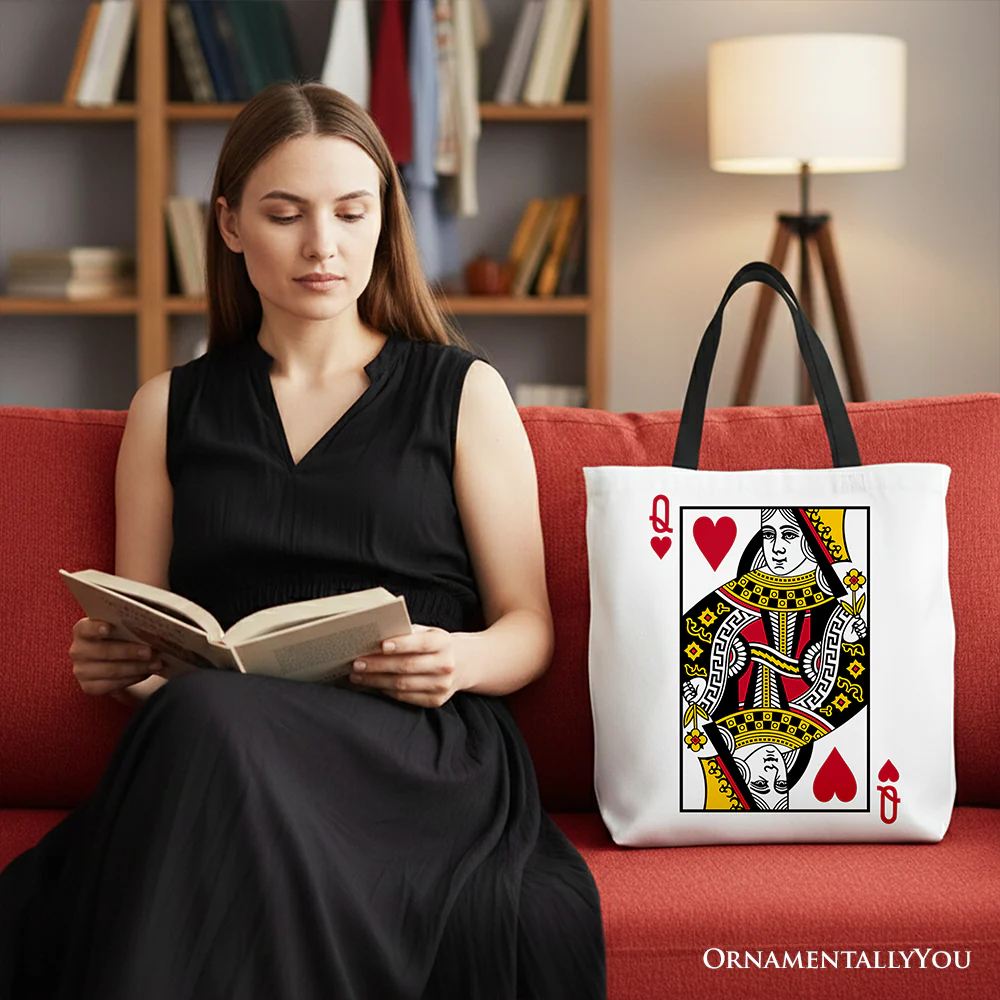 Queen of Hearts Tote Bag - Image 2