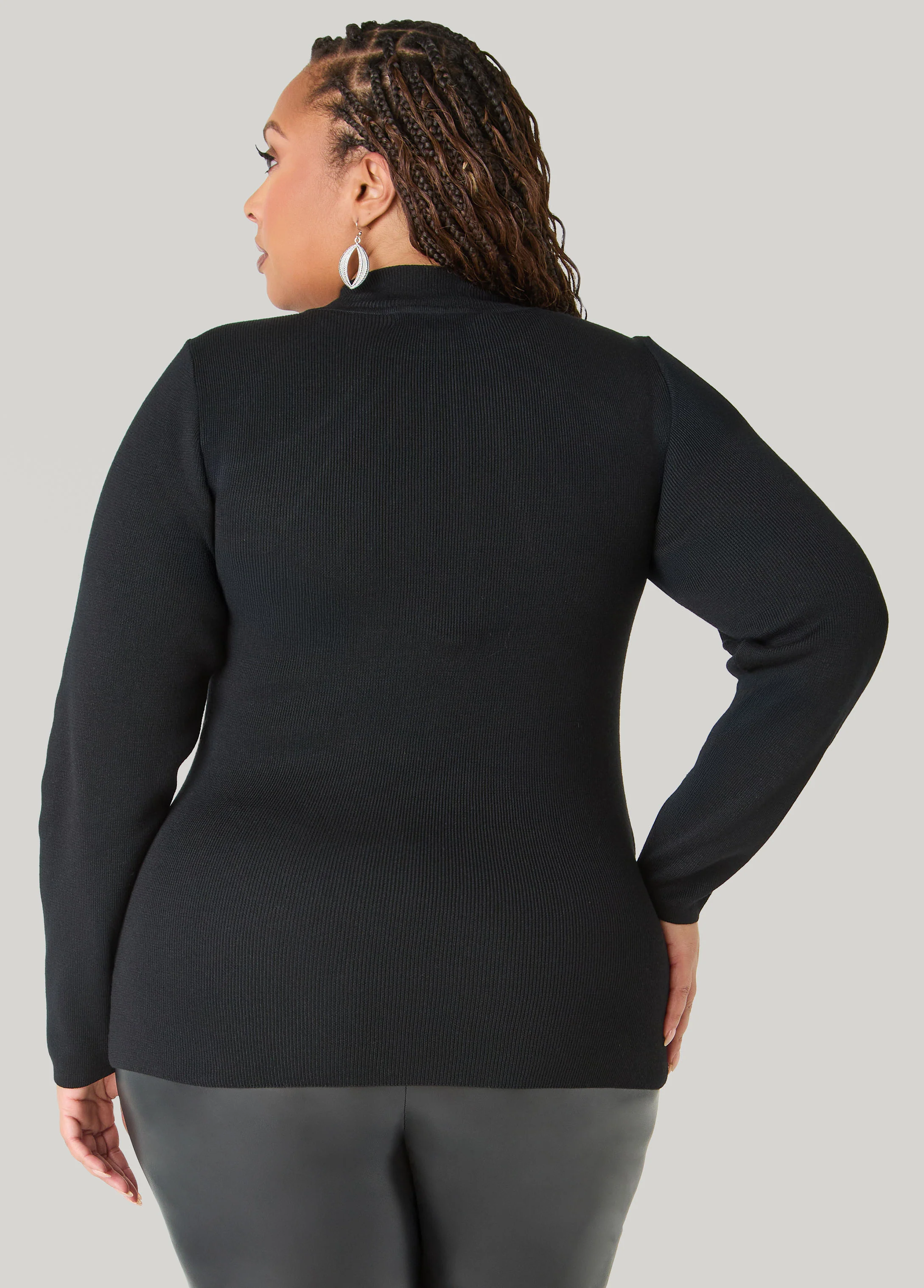 Cutout Crystal Sweater - Image 15