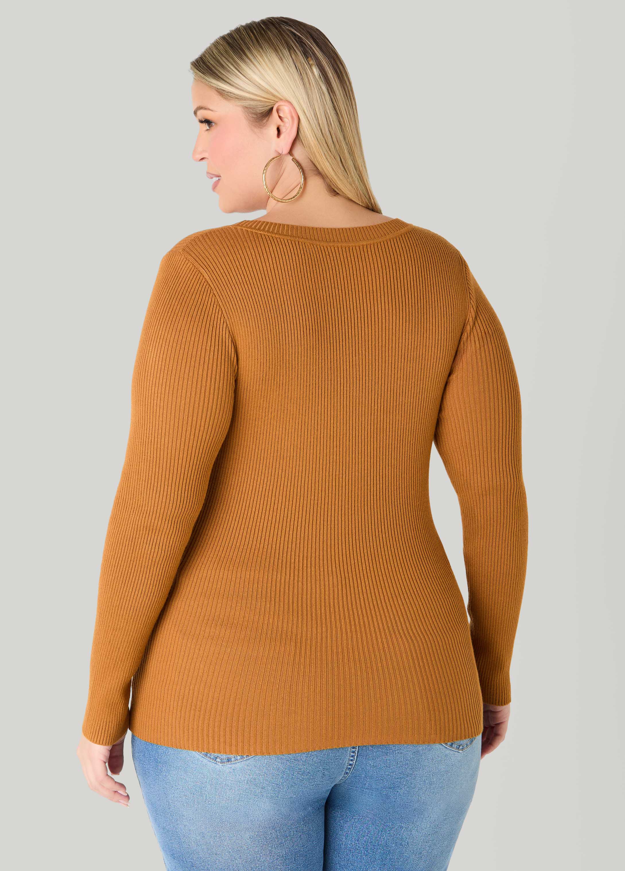 Ribbed Crewneck Sweater - Image 10