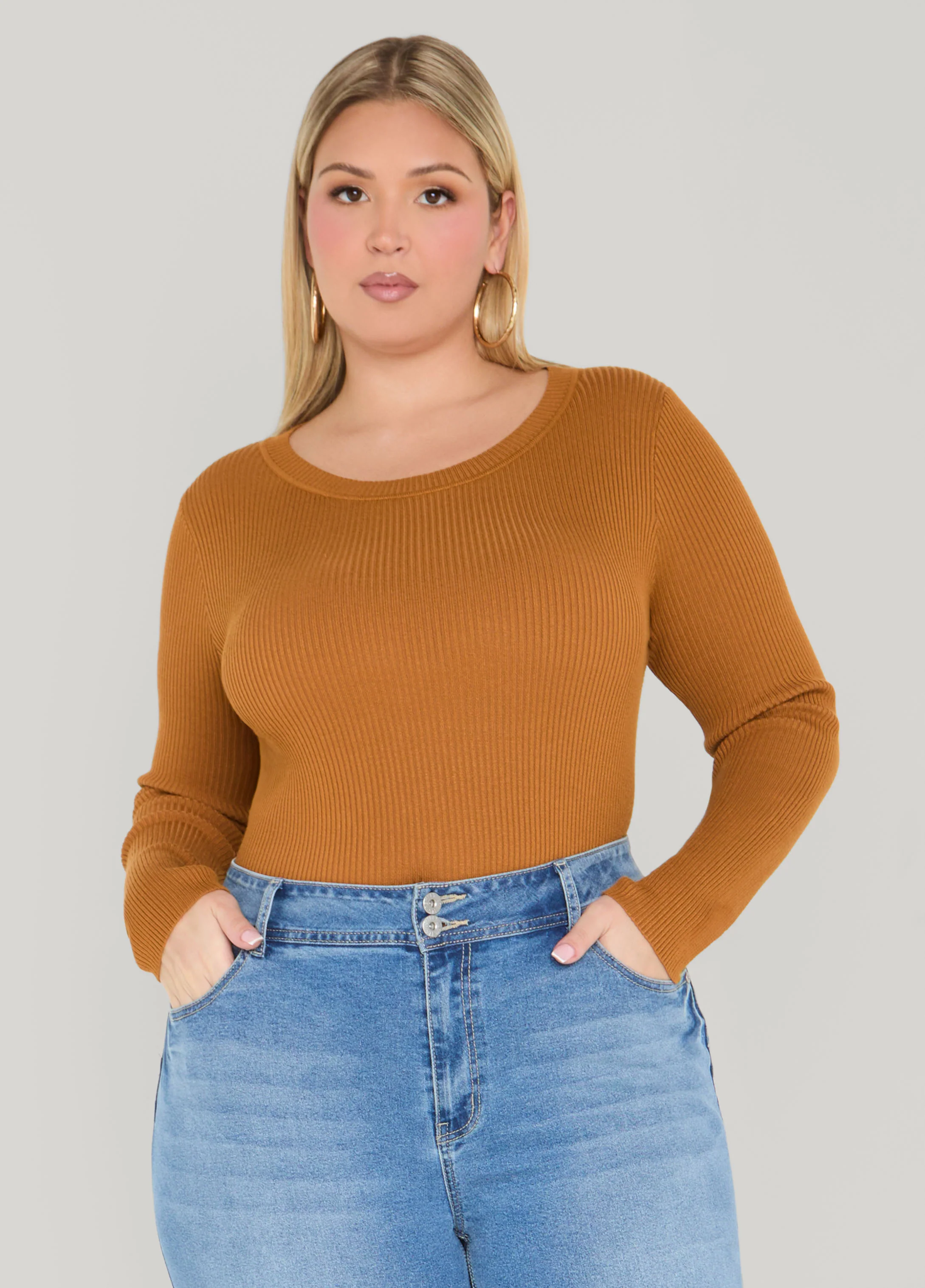Ribbed Crewneck Sweater - Image 9