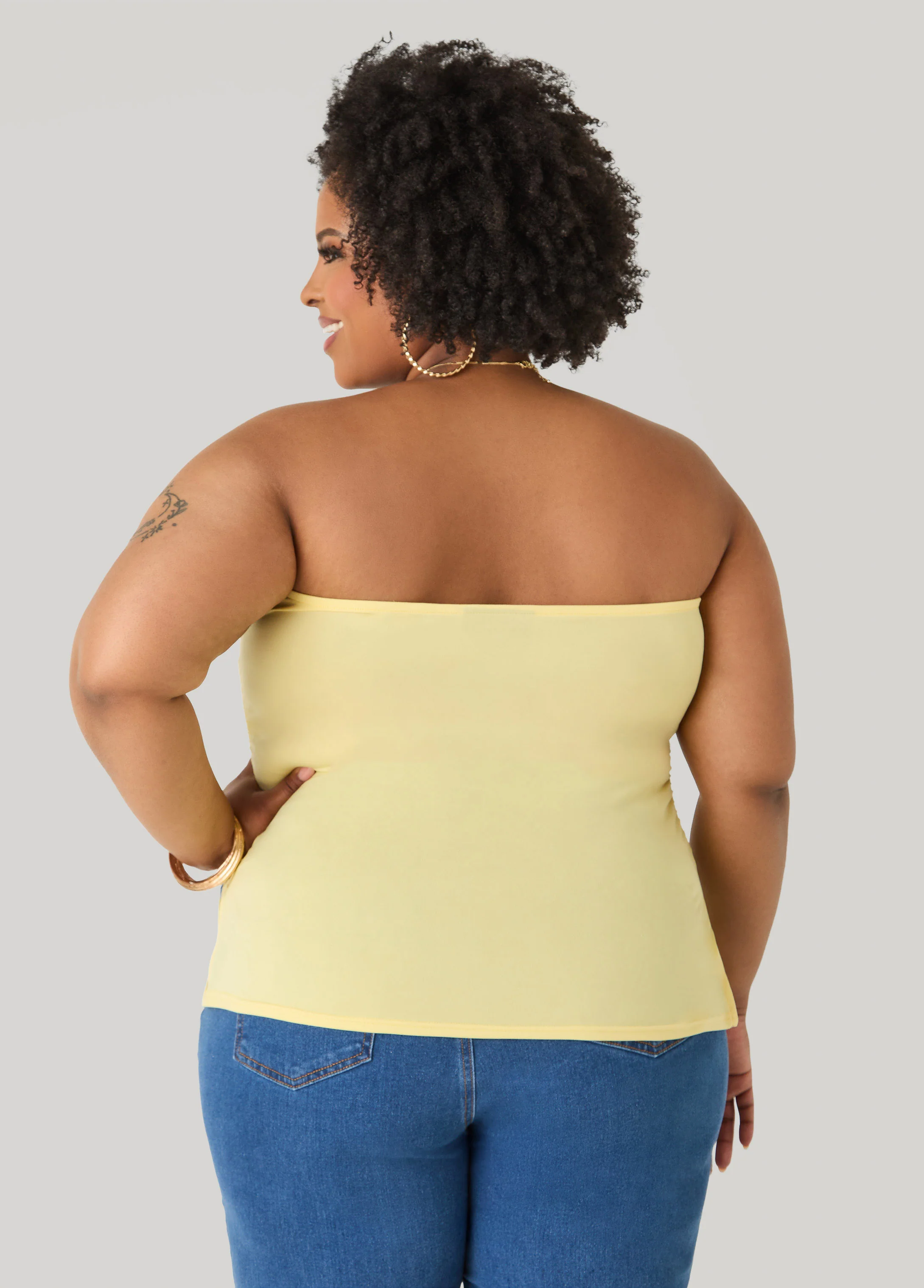 Ruched Tube Top - Image 10