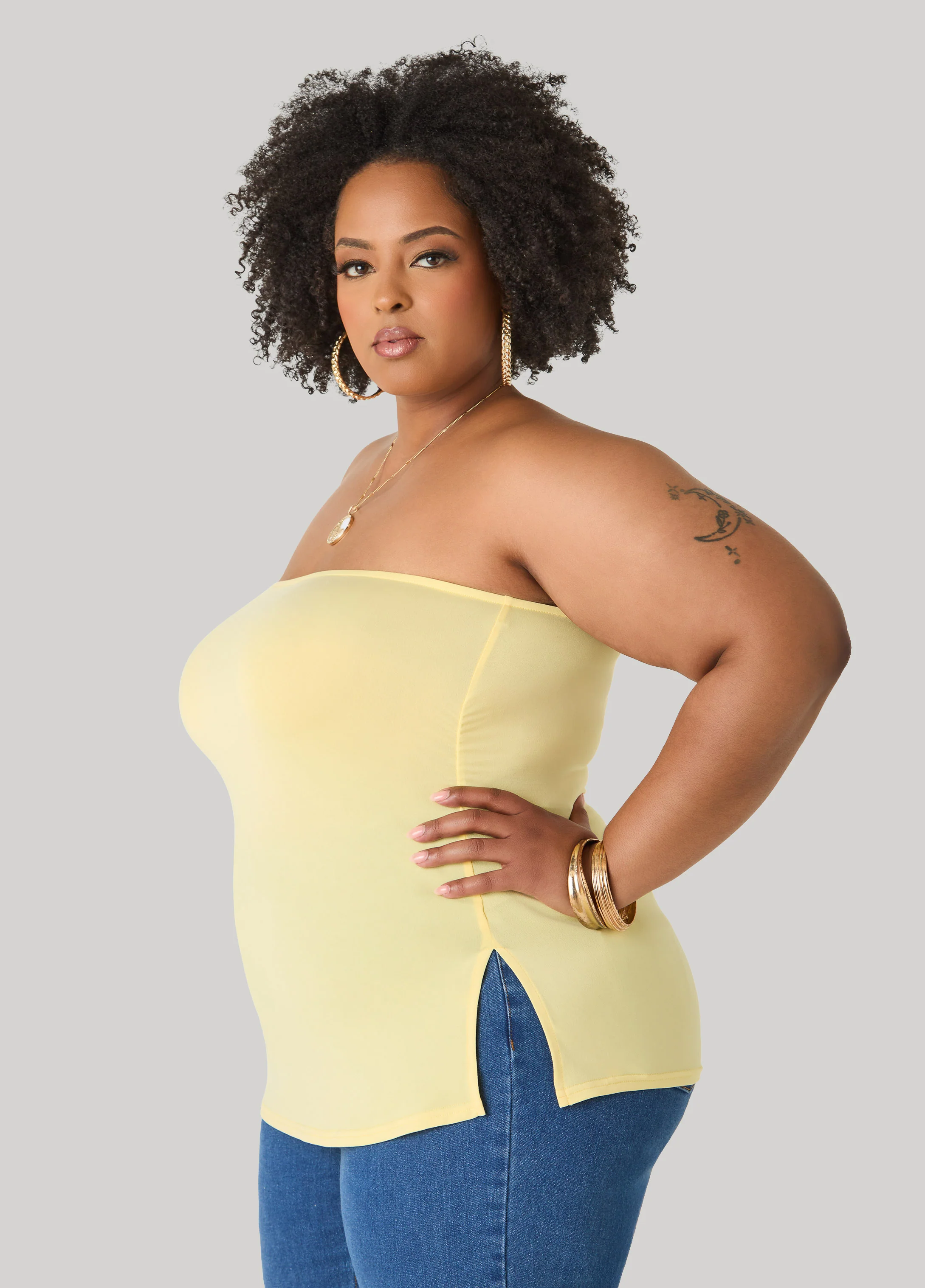 Ruched Tube Top - Image 12