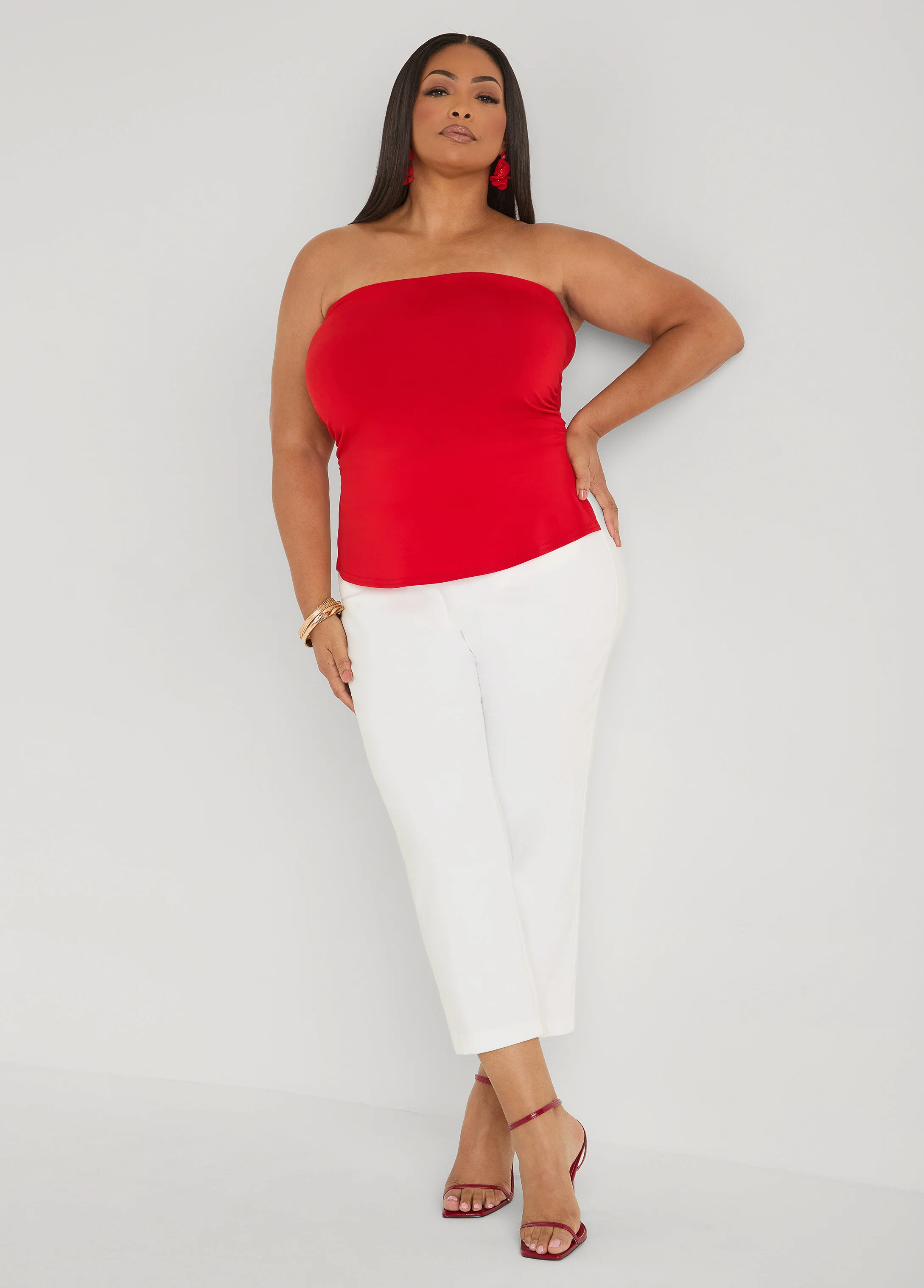 Ruched Tube Top - Image 15