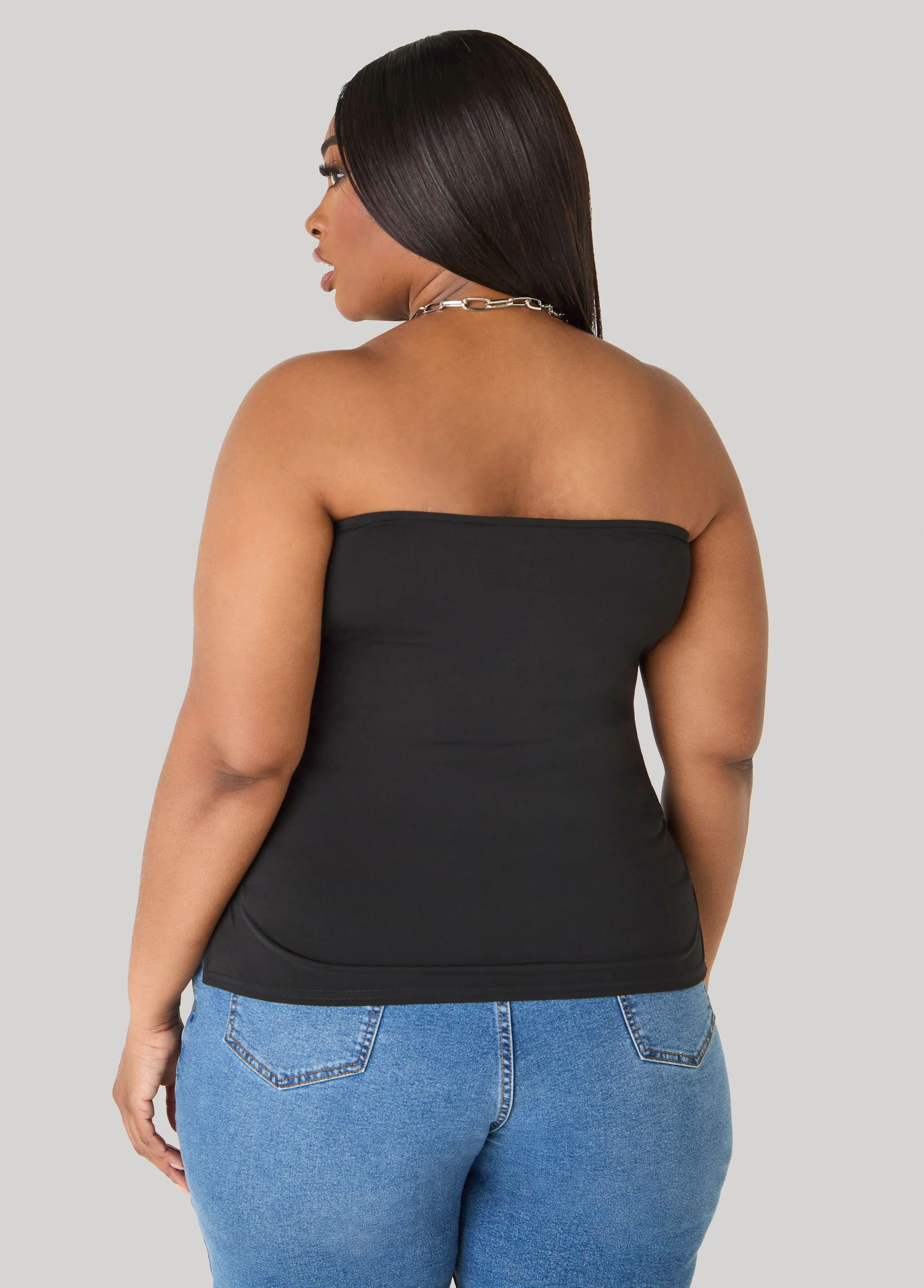 Ruched Tube Top - Image 6