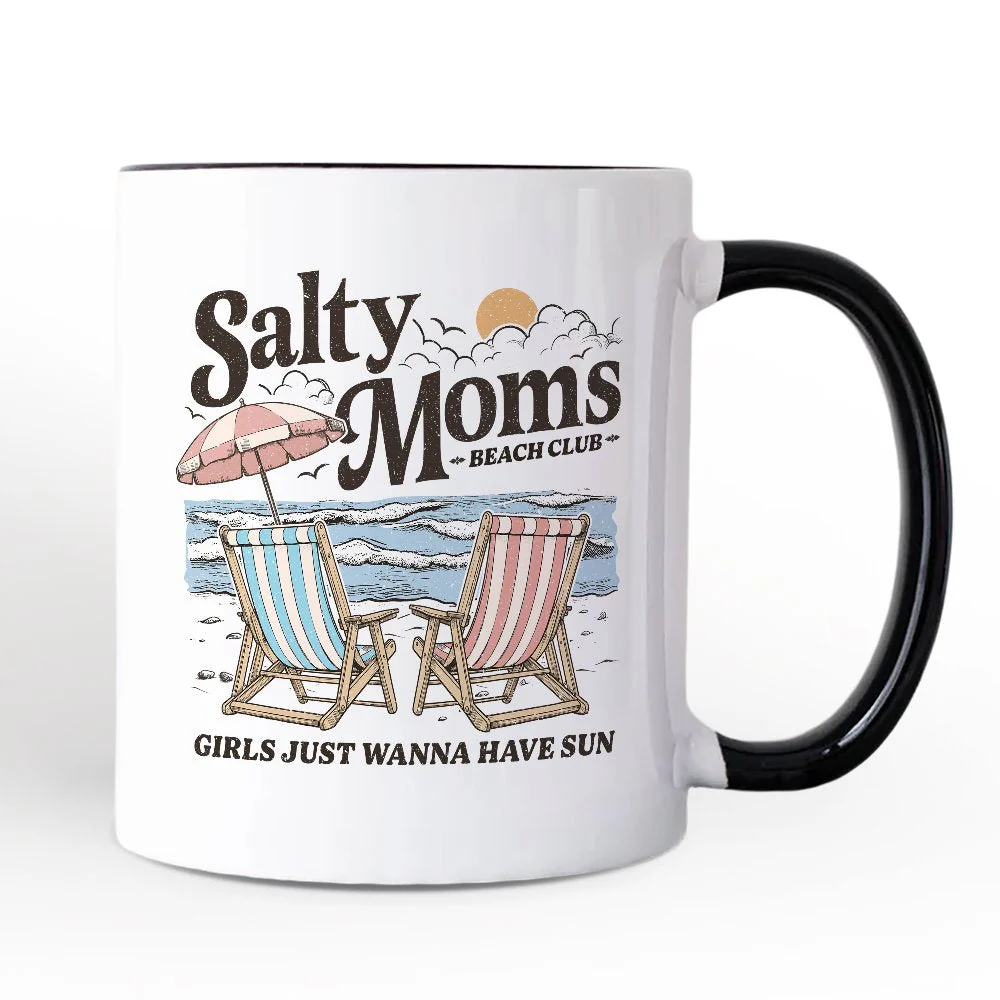 Salty Moms Beach Club Mug - Image 2